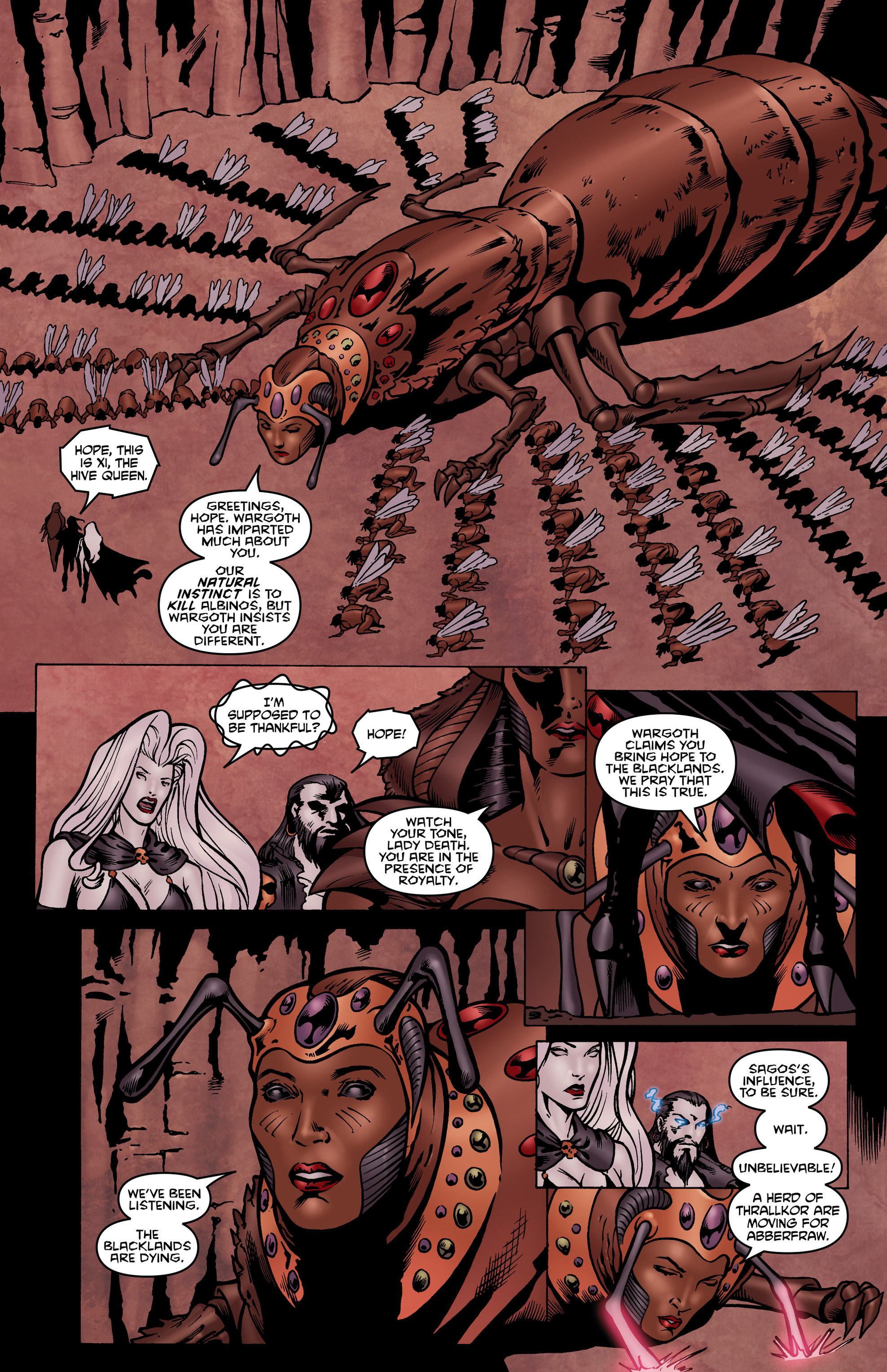 Read online Lady Death Origins comic -  Issue #10 - 10