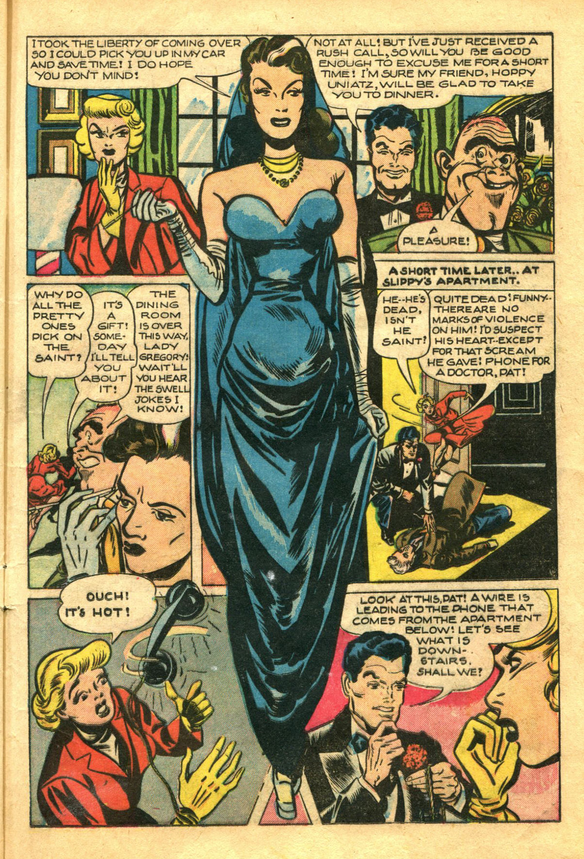Read online The Saint (1947) comic -  Issue #7 - 13