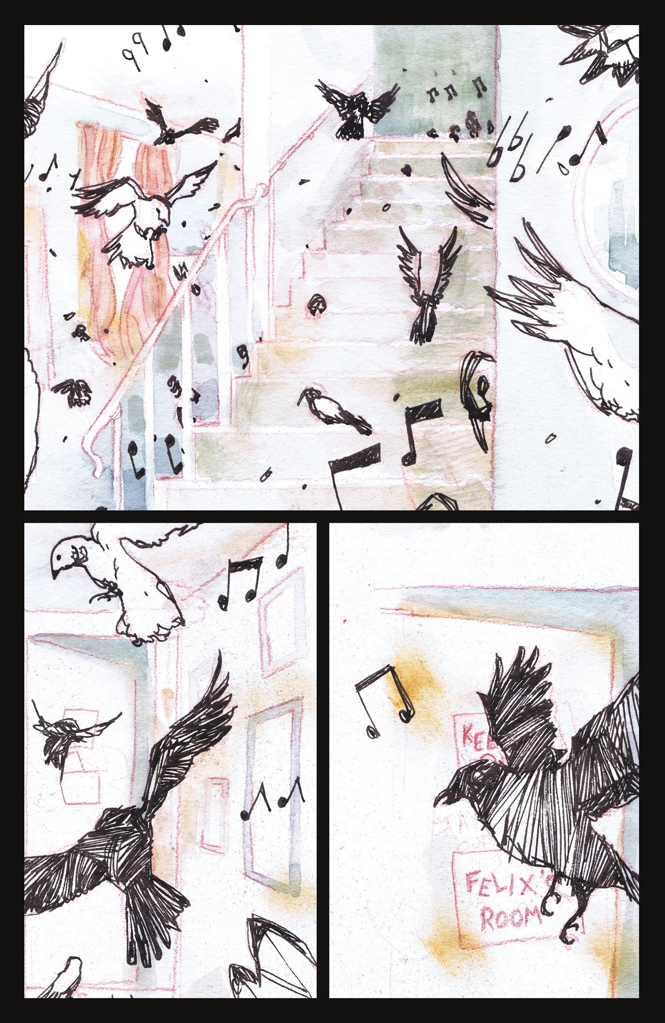 Read online Underwinter: A Field of Feathers comic -  Issue #1 - 14