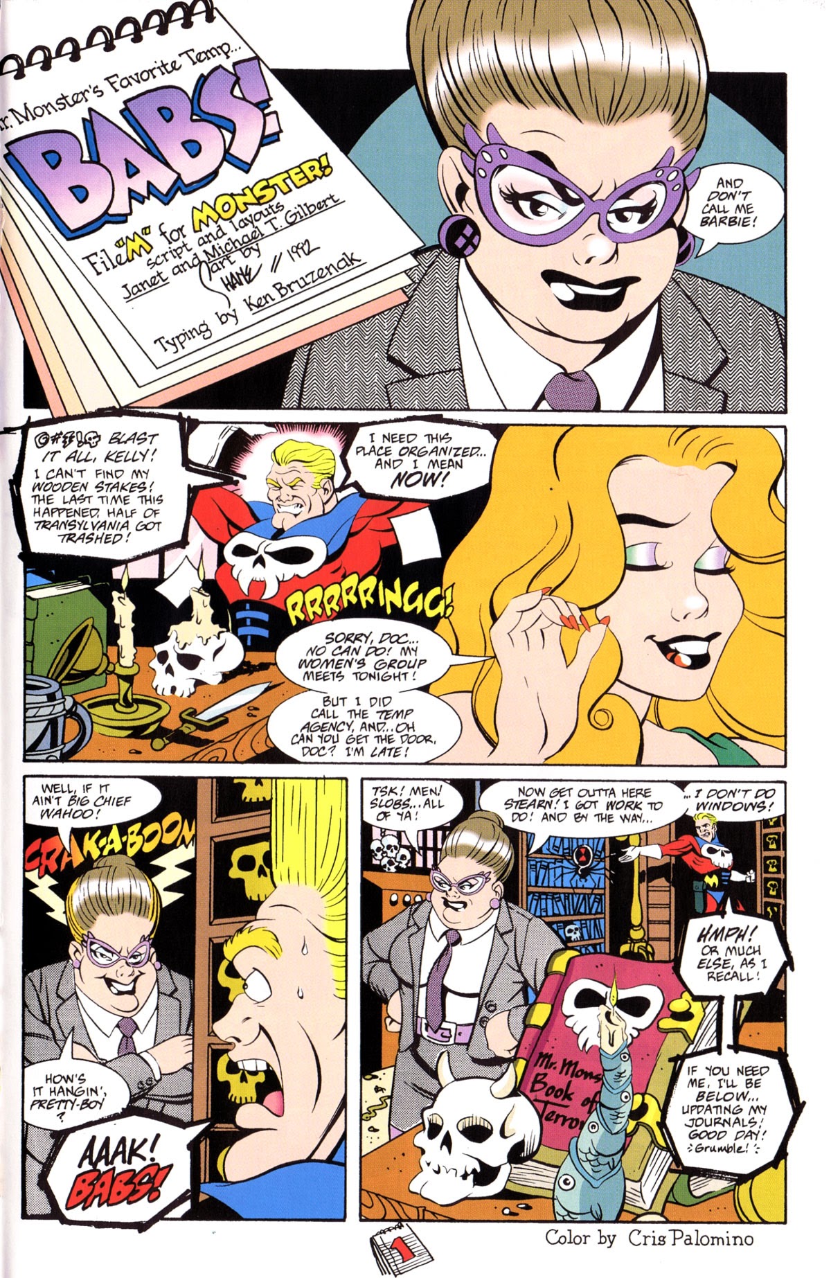 Read online Mr. Monster: Who Watches the Garbagemen? comic -  Issue # Full - 19