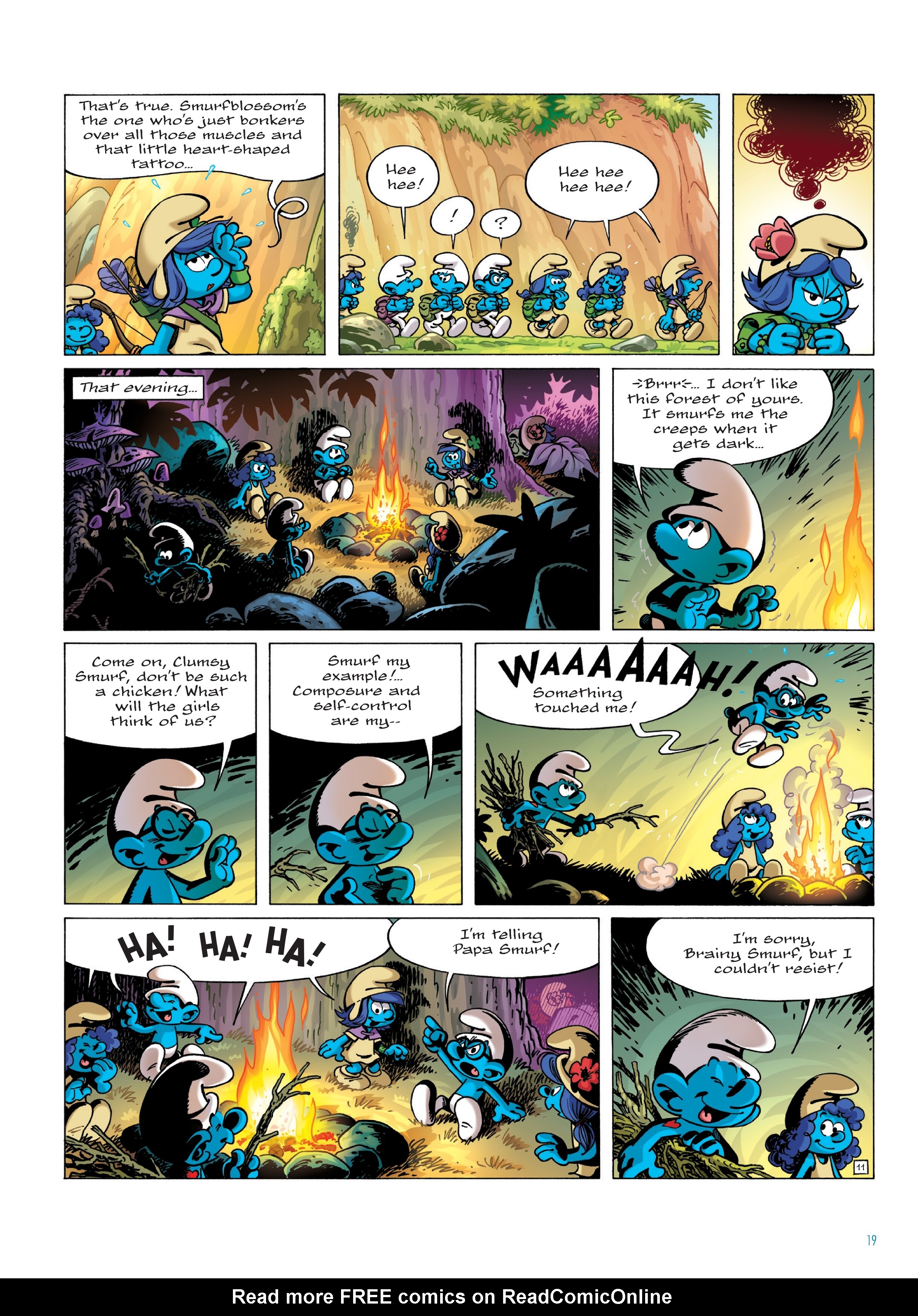 Read online Smurfs: The Village Behind The Wall comic -  Issue #2 - 19