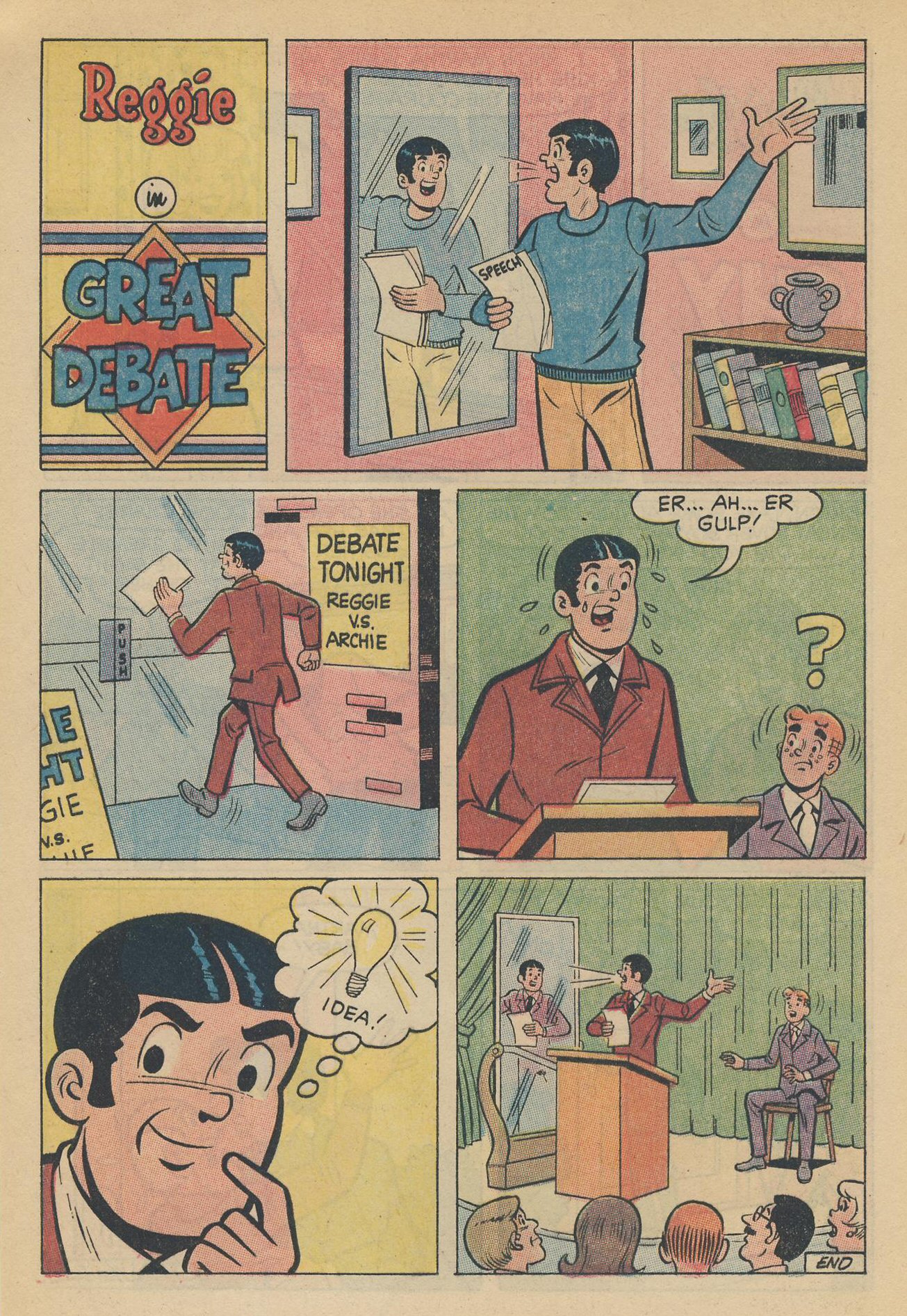 Read online Reggie's Wise Guy Jokes comic -  Issue #14 - 46