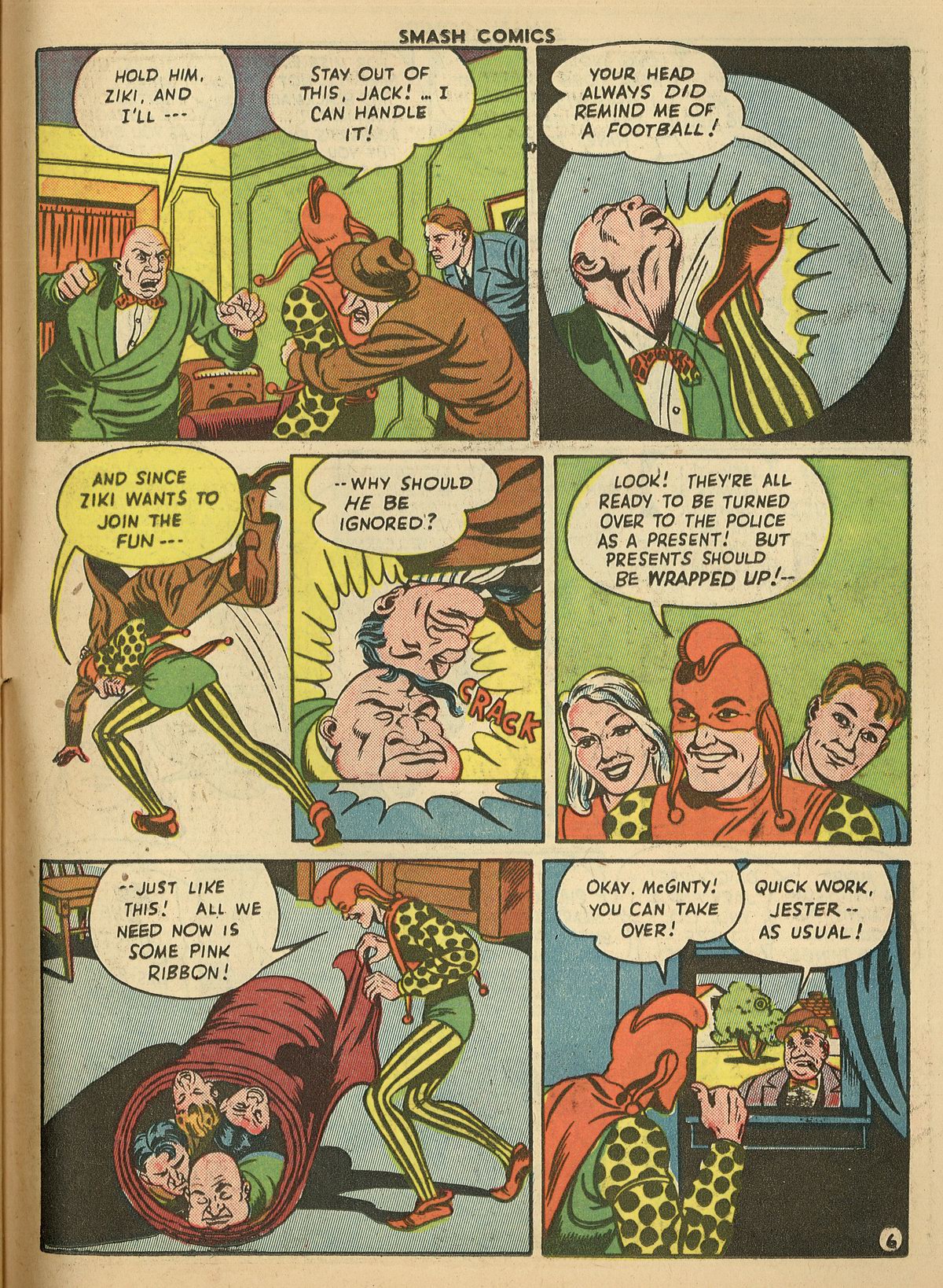 Read online Smash Comics comic -  Issue #49 - 57