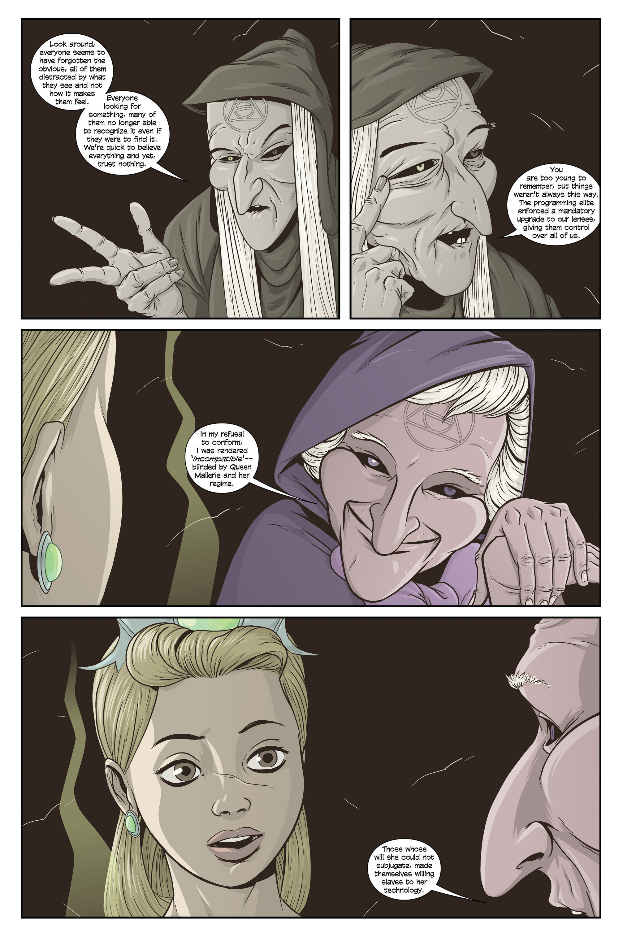 Read online Skinned comic -  Issue #4 - 9
