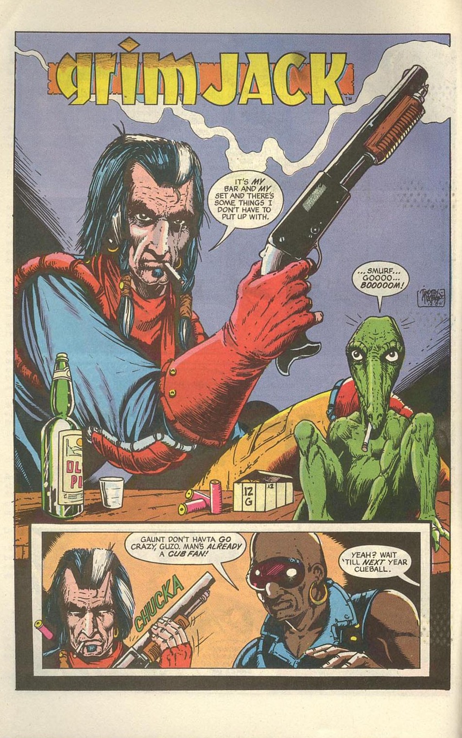 Read online Grimjack comic -  Issue #12 - 4