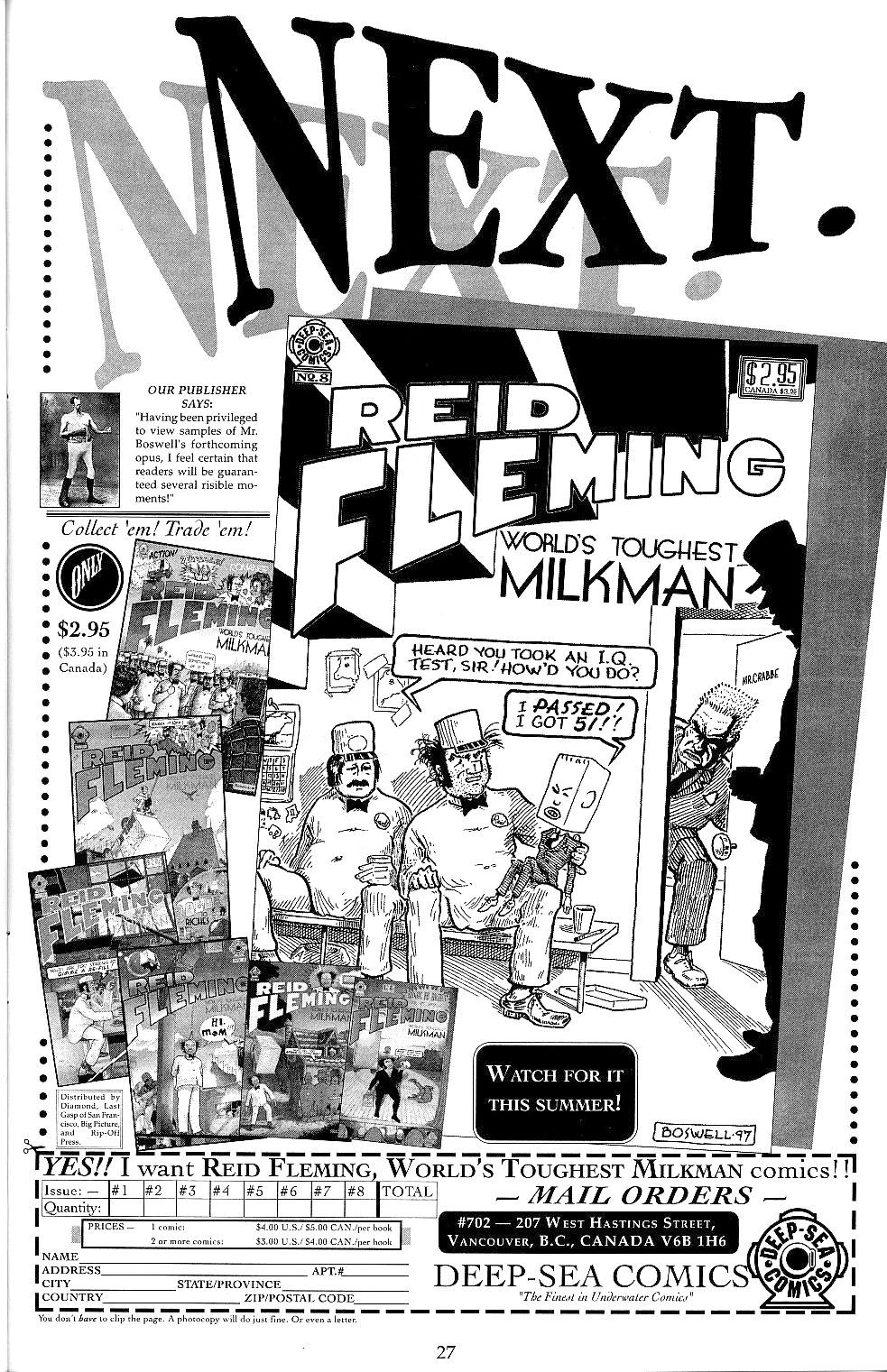 Read online Reid Fleming, World's Toughest Milkman (1980) comic -  Issue #7 - 29