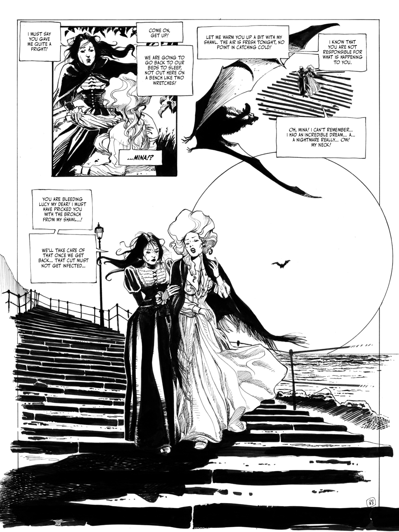 Read online Bram Stoker's Dracula by Georges Bess comic -  Issue # TPB (Part 1) - 85