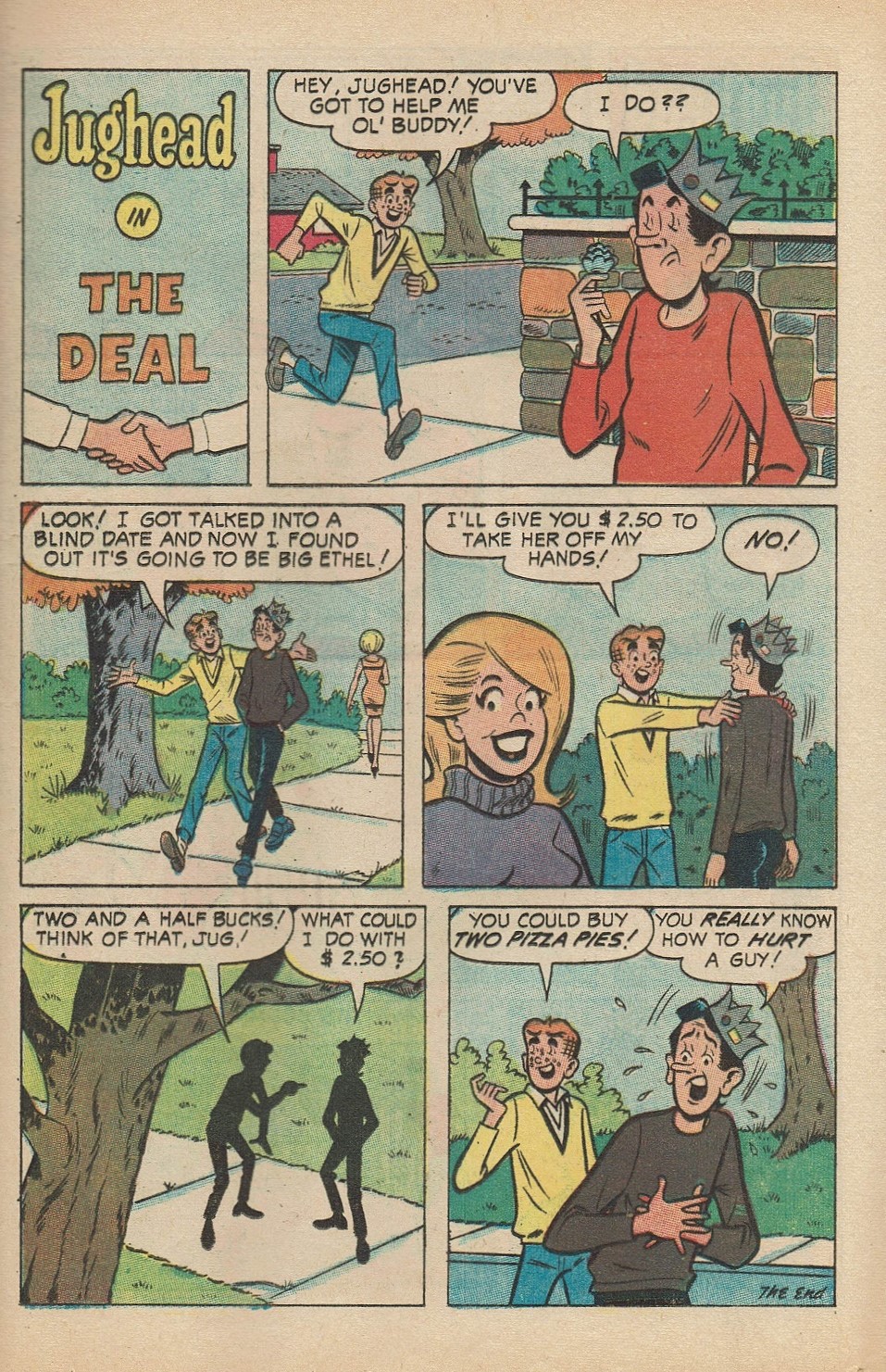 Read online Jughead's Jokes comic -  Issue #7 - 16