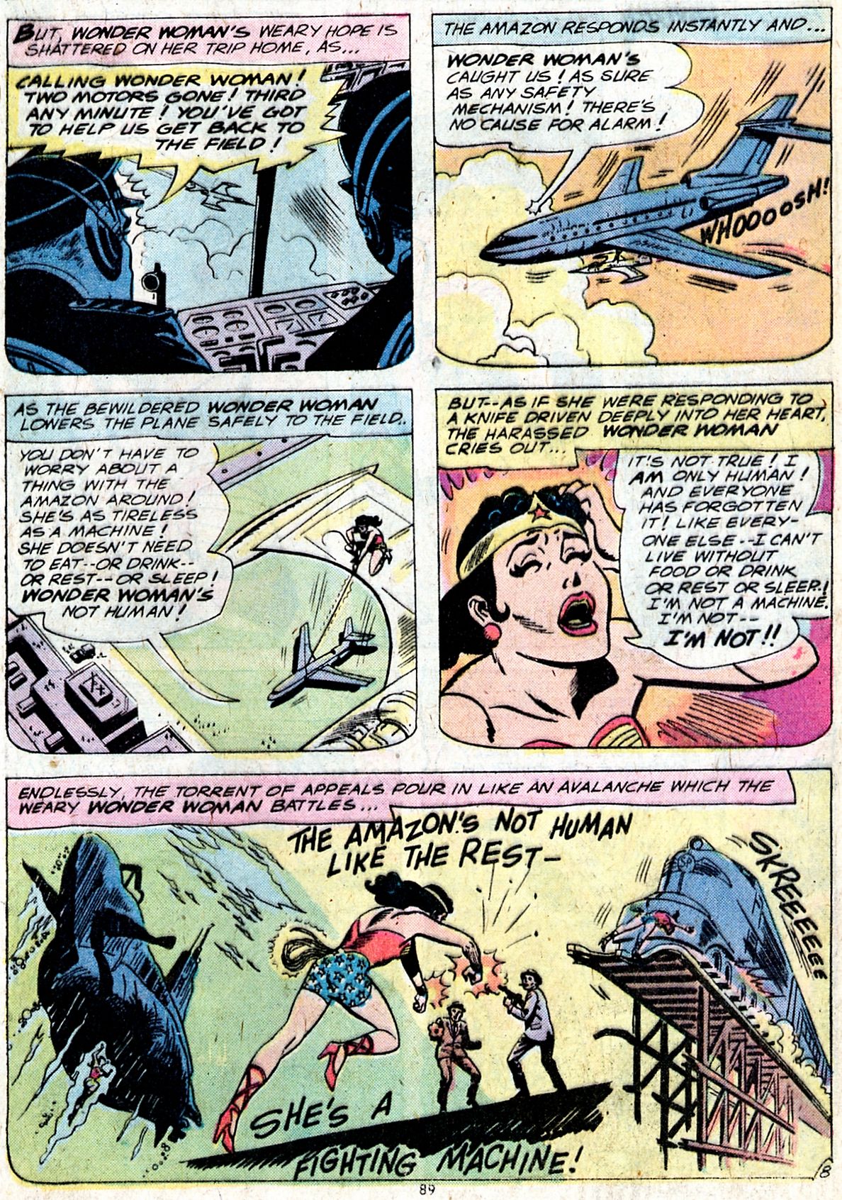 Read online Wonder Woman (1942) comic -  Issue #214 - 76