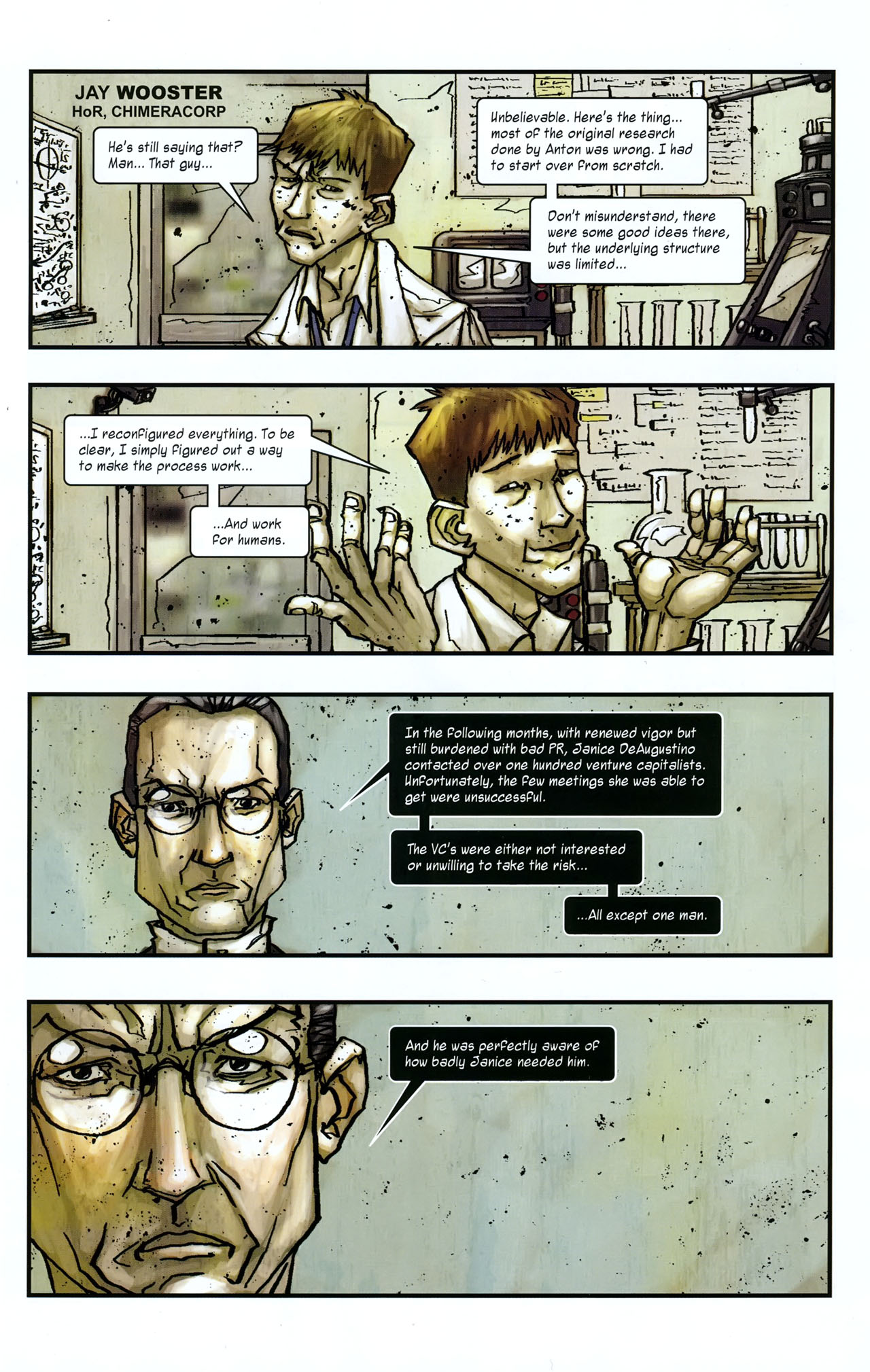 Read online Transhuman comic -  Issue #2 - 10