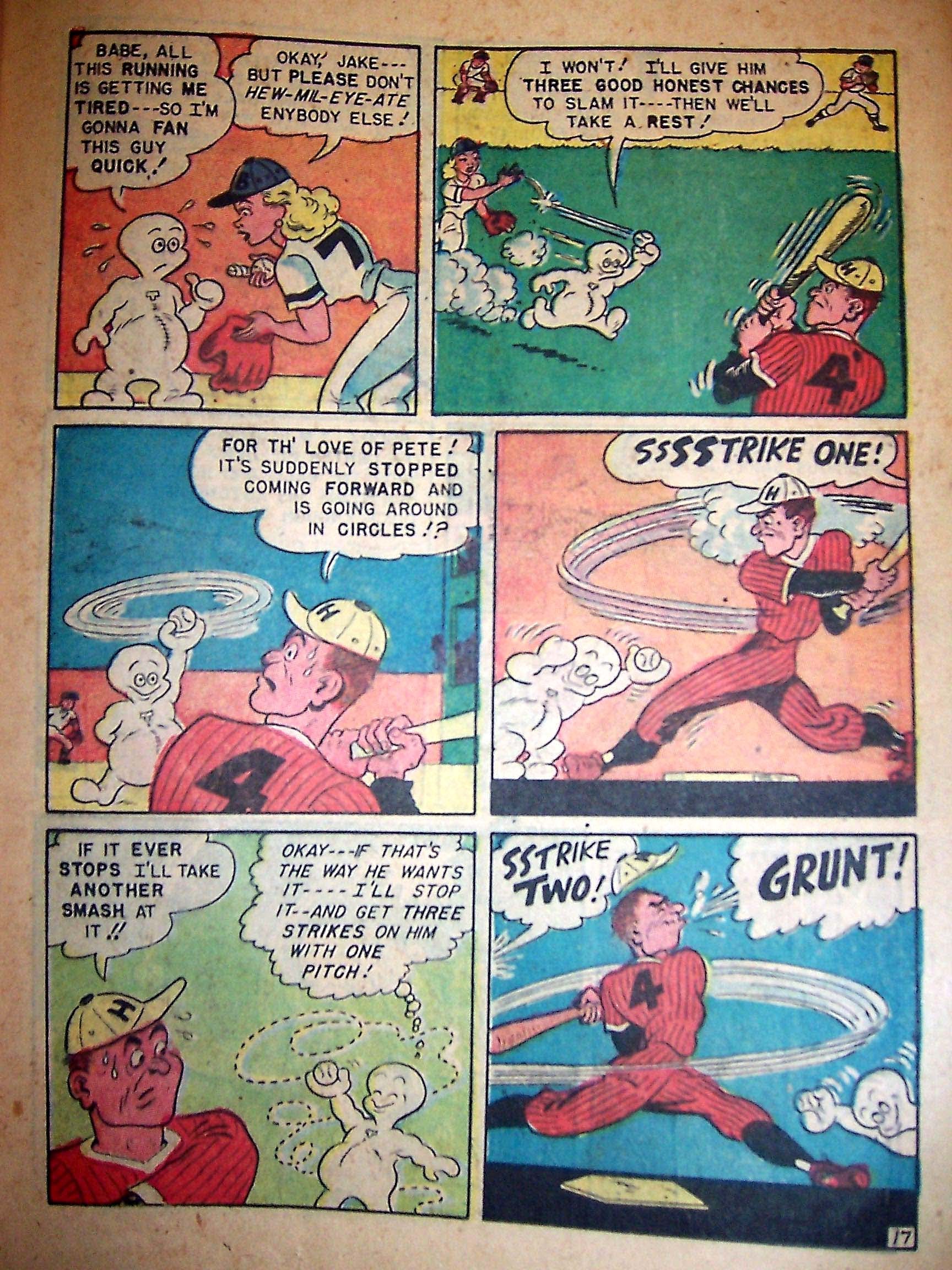 Read online Babe (1948) comic -  Issue #9 - 19