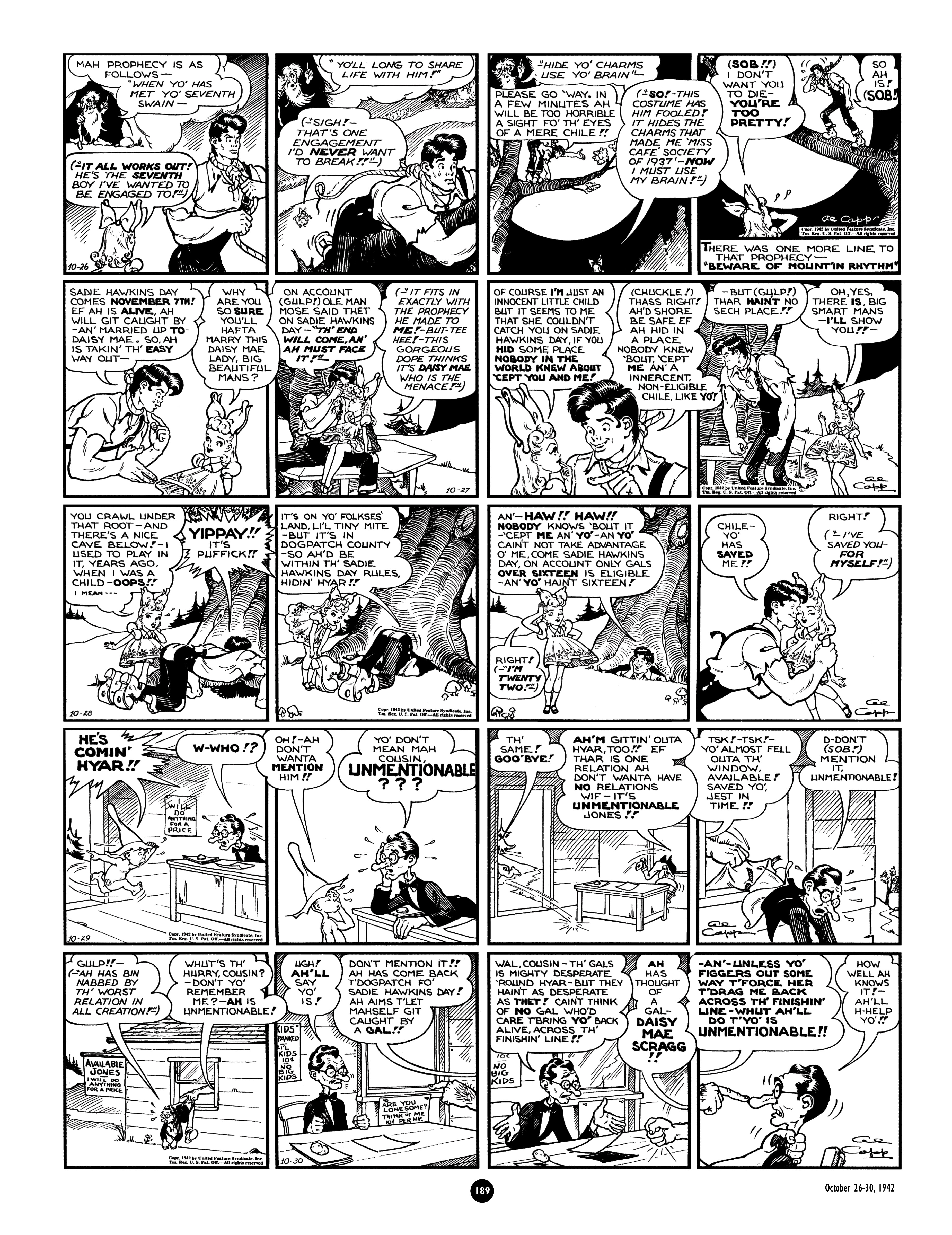 Read online Al Capp's Li'l Abner Complete Daily & Color Sunday Comics comic -  Issue # TPB 4 (Part 2) - 91