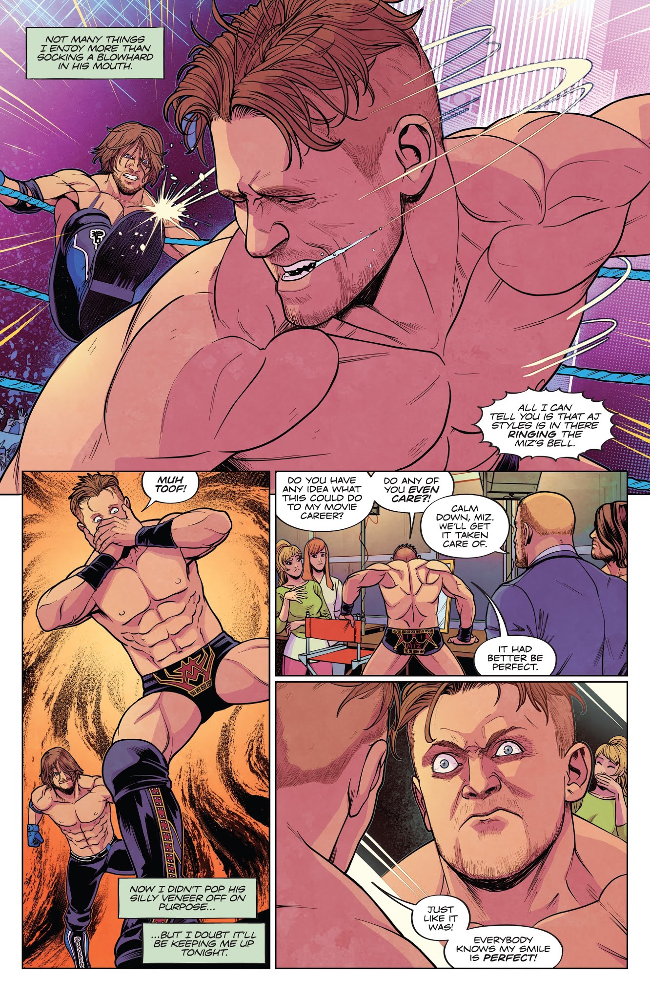 Read online WWE comic -  Issue #22 - 3