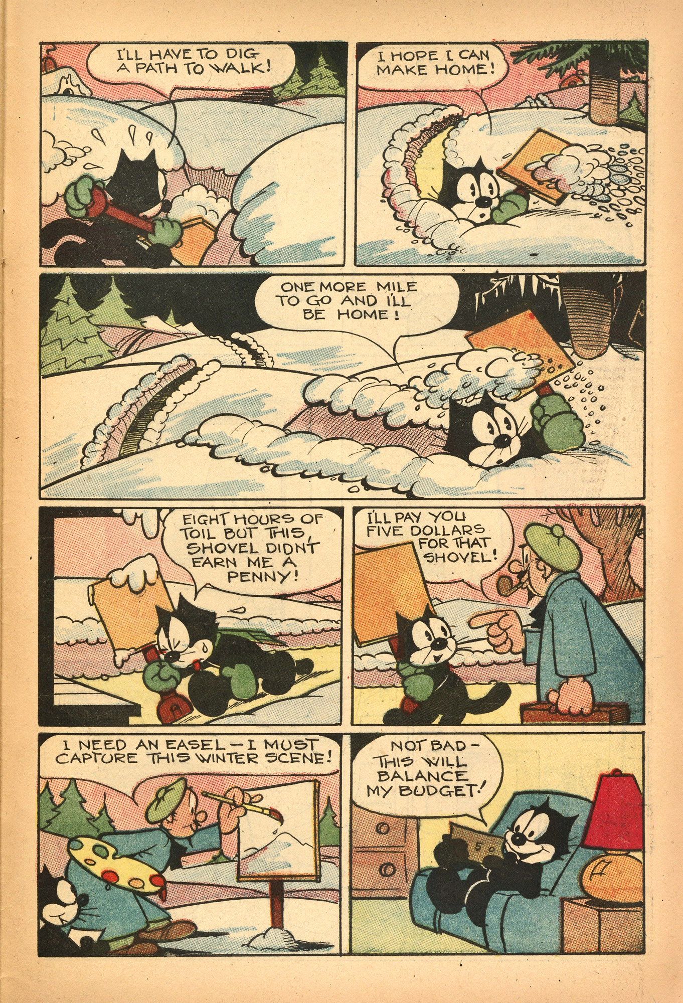 Read online Felix the Cat (1951) comic -  Issue #49 - 31