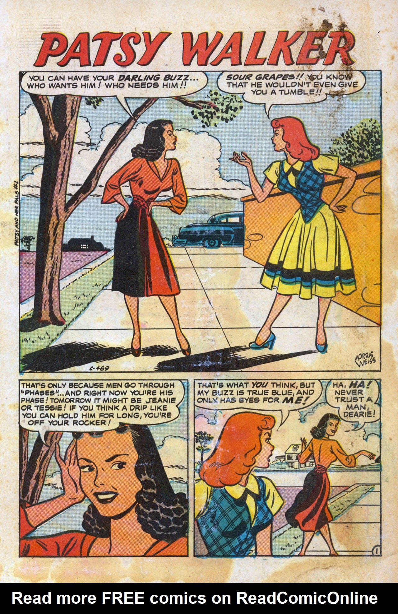 Read online Patsy and her Pals comic -  Issue #1 - 3