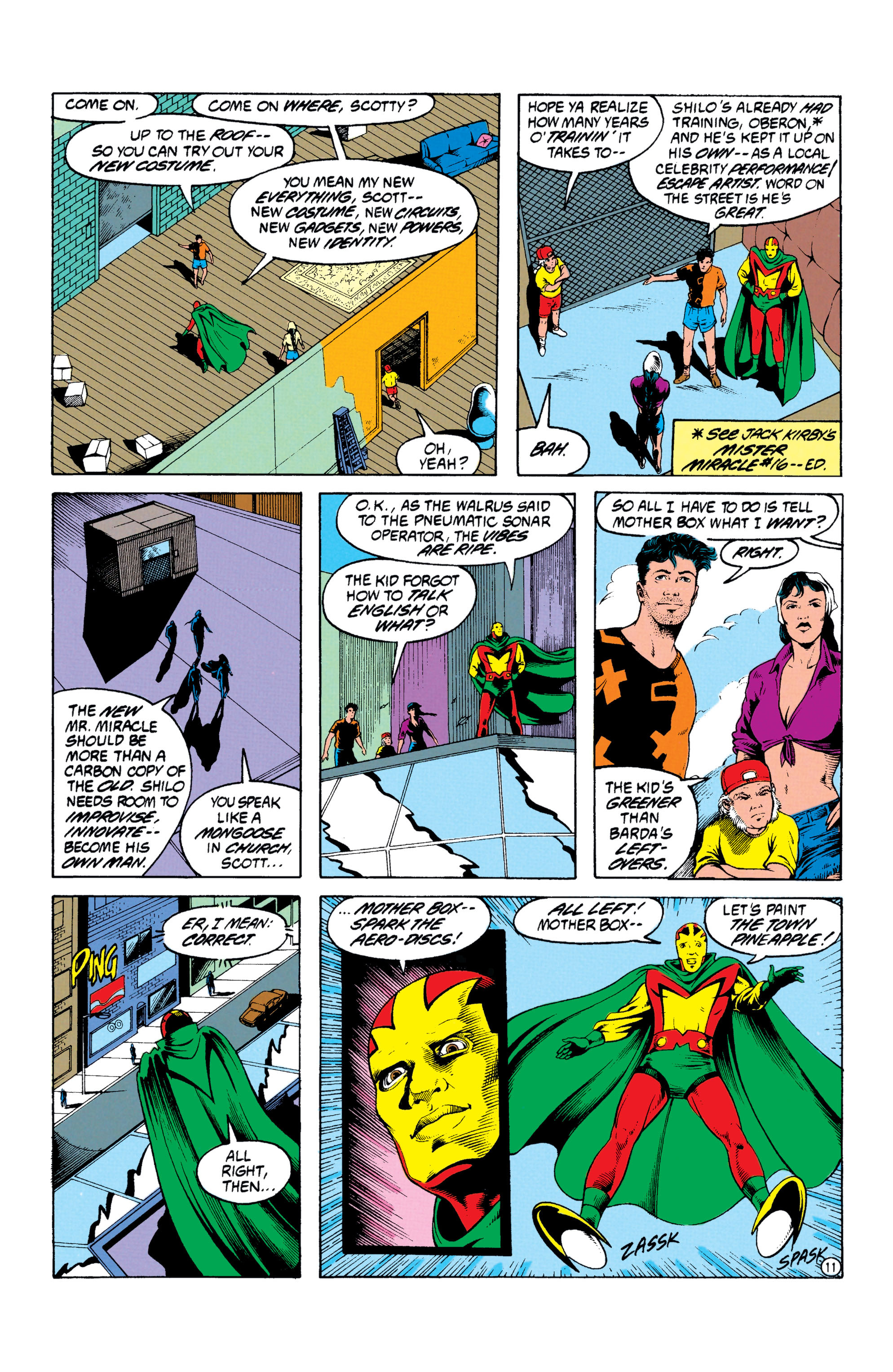 Read online Mister Miracle (1989) comic -  Issue #22 - 12