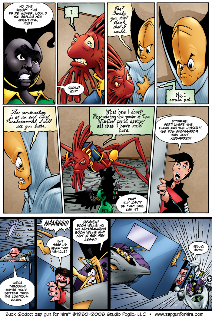 Read online Buck Godot - Zap Gun For Hire comic -  Issue #3 - 23