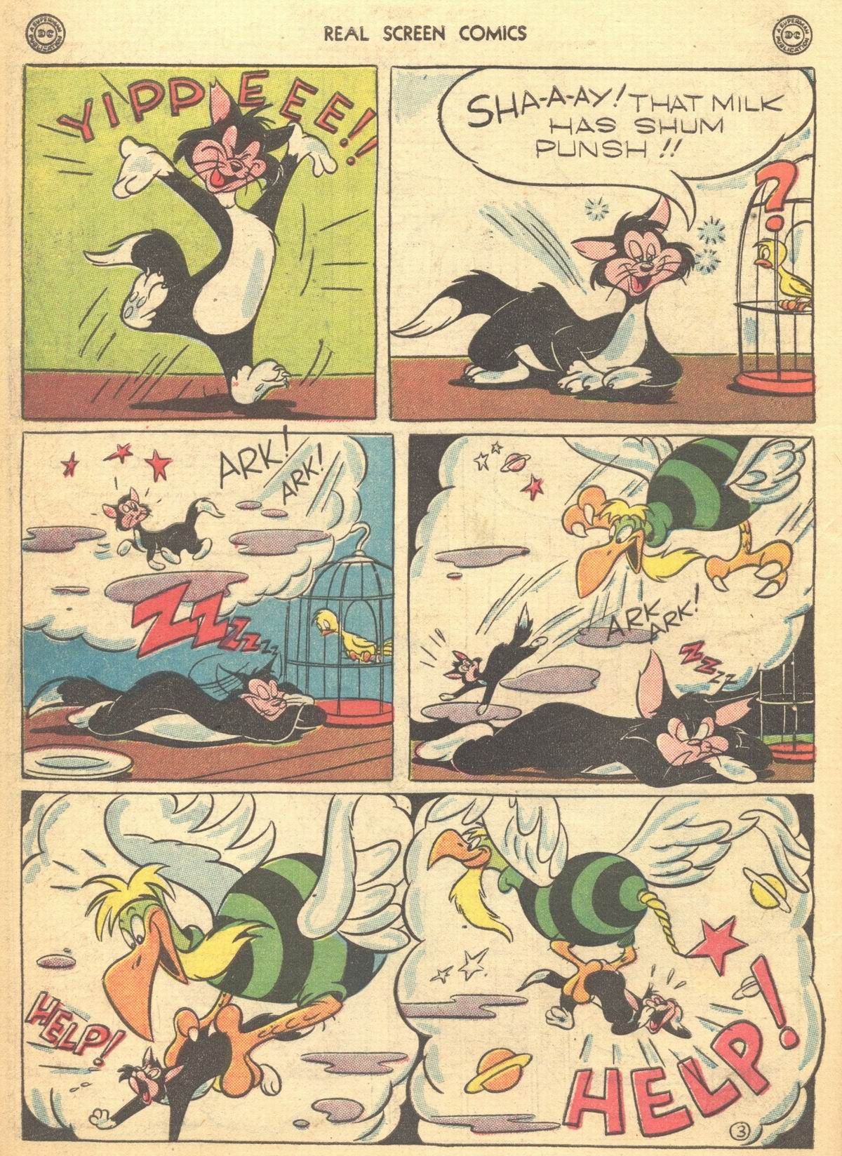 Read online Real Screen Comics comic -  Issue #4 - 12