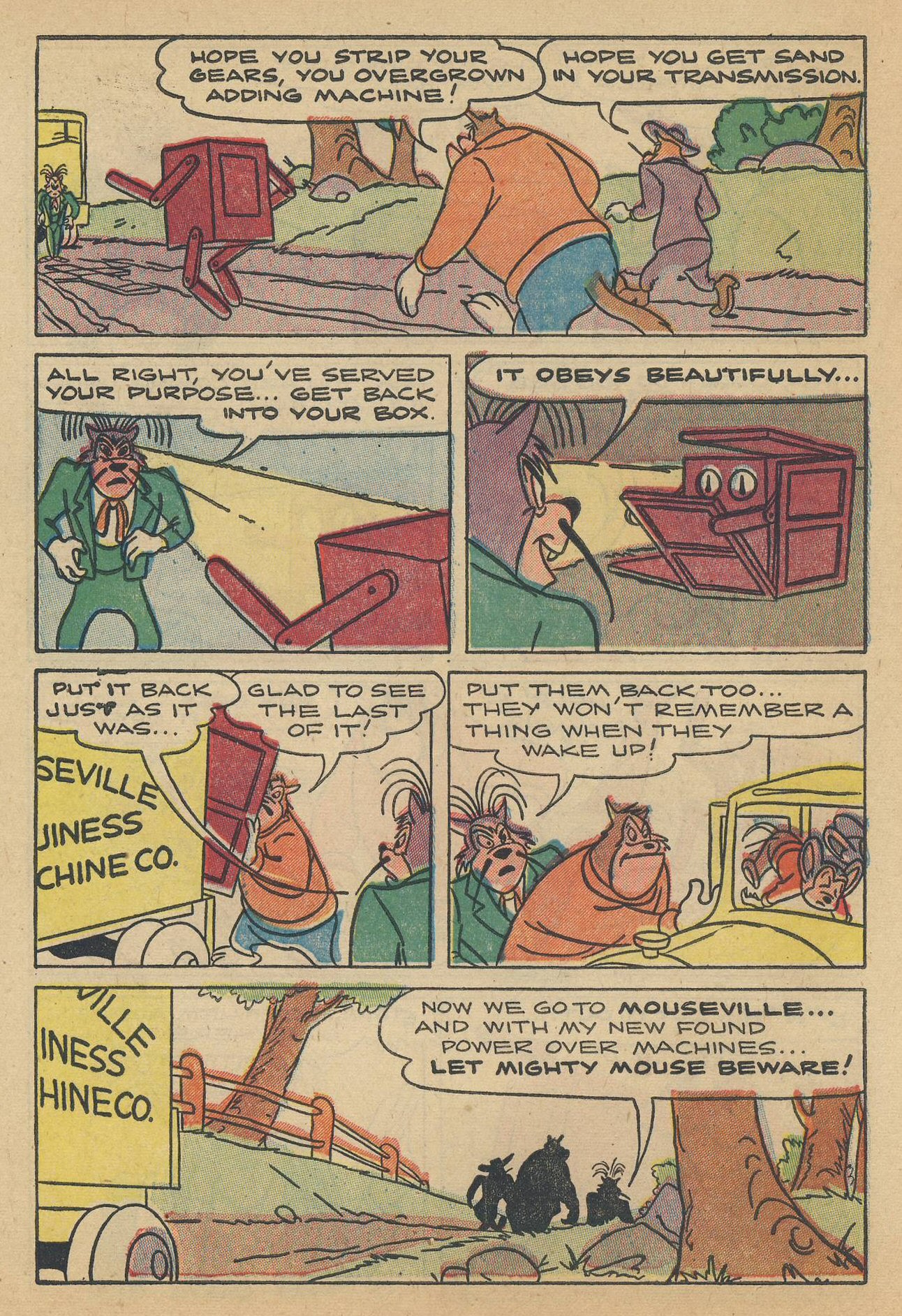 Read online Paul Terry's Mighty Mouse Comics comic -  Issue #45 - 38