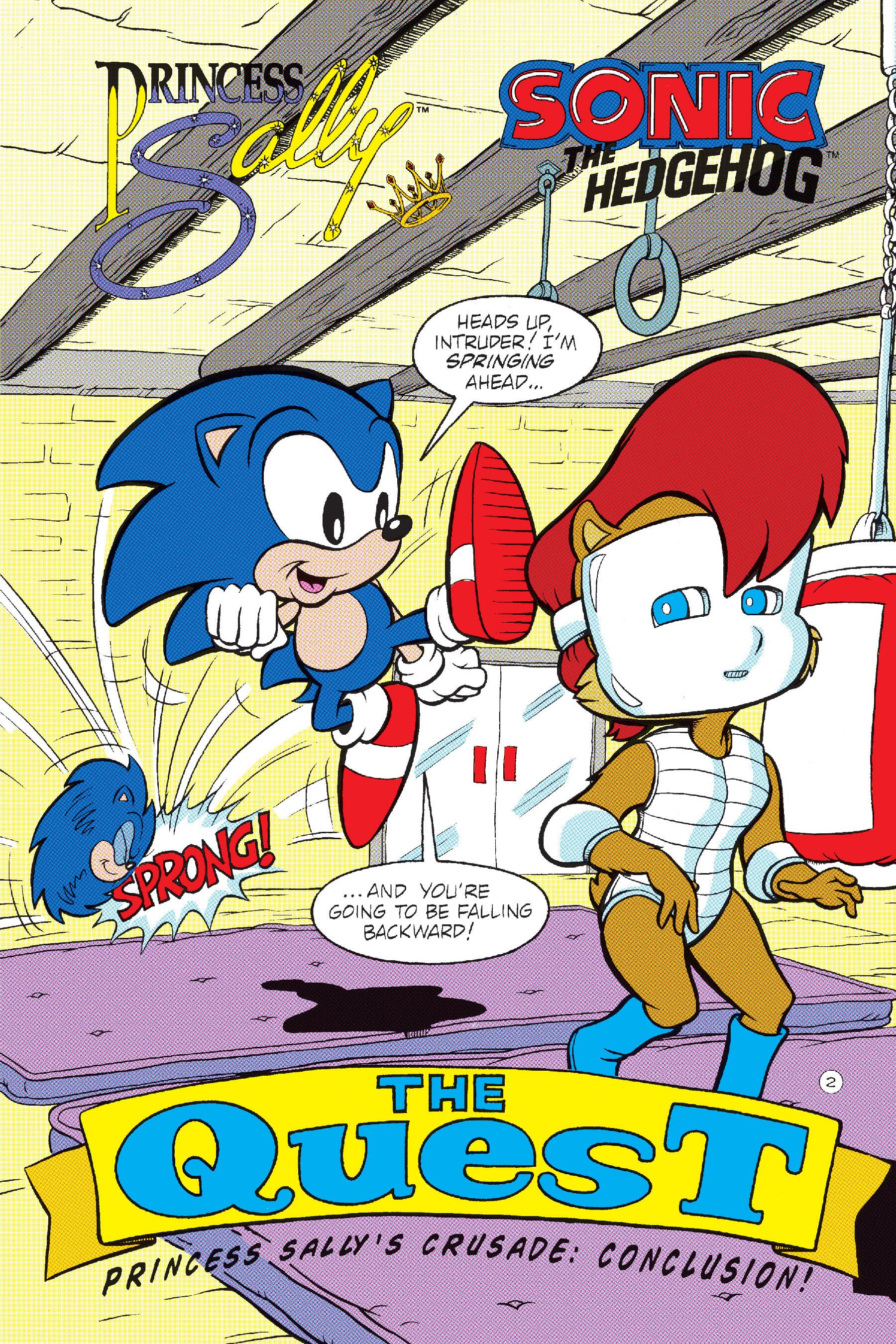 Read online Sonic The Hedgehog In Your Face Special comic -  Issue # Full - 3