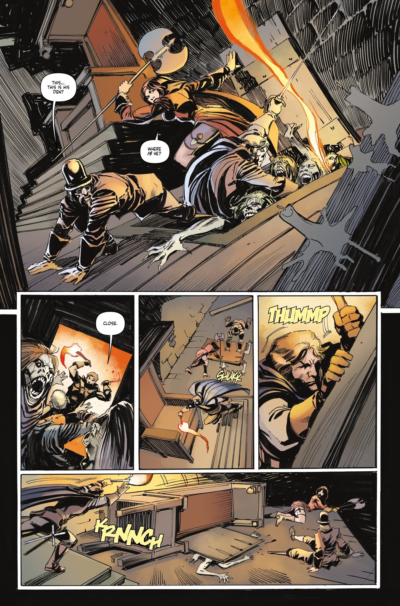 Read online Captain Kronos - Vampire Hunter comic -  Issue #4 - 7
