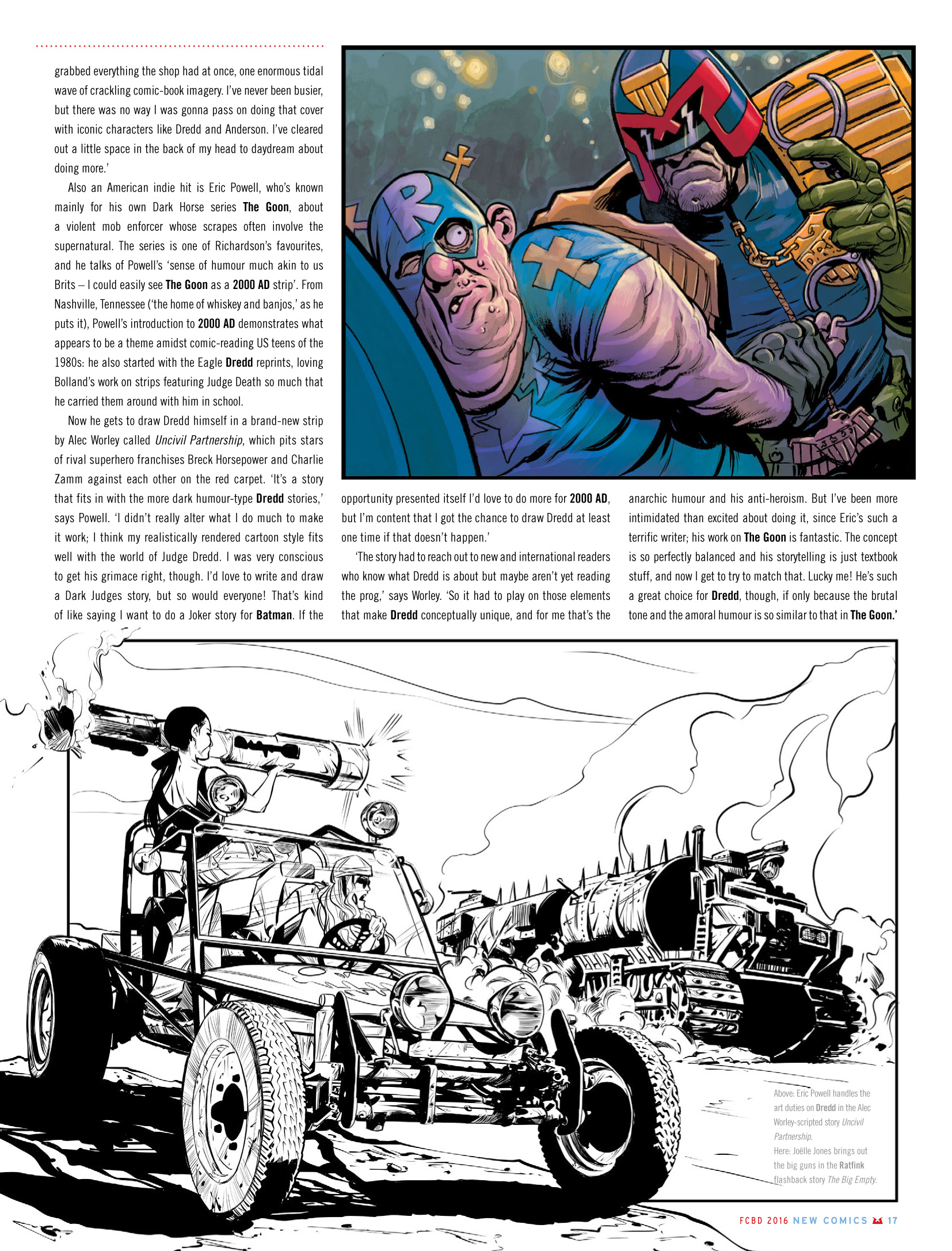 Read online Judge Dredd Megazine (Vol. 5) comic -  Issue #371 - 17