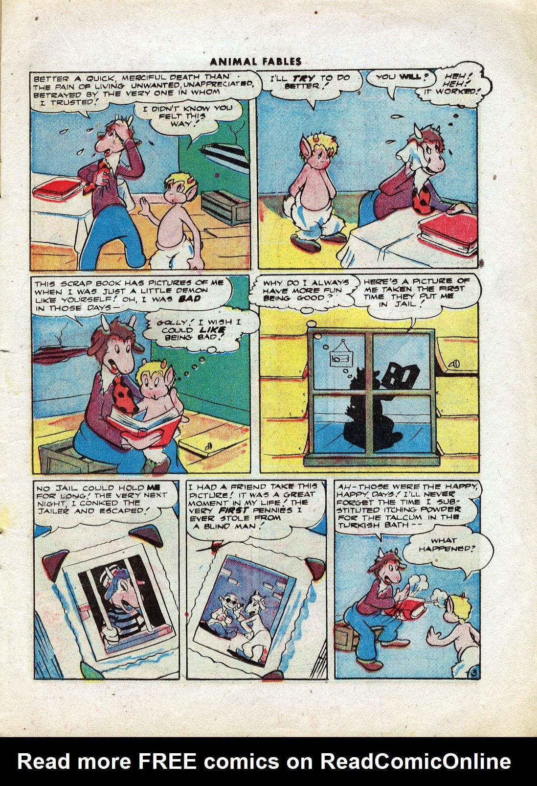 Read online Animal Fables comic -  Issue #5 - 16