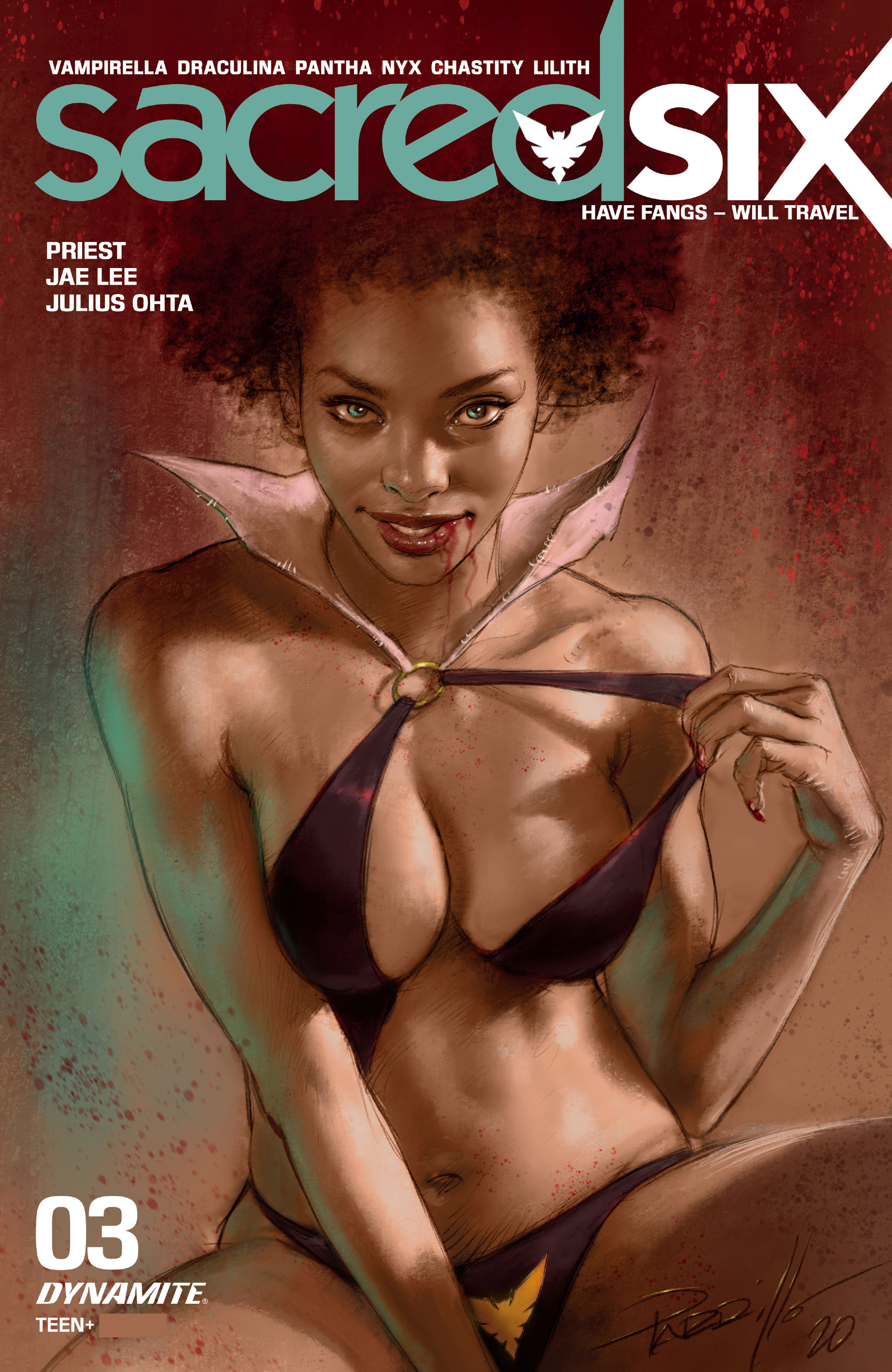 Read online Sacred Six comic -  Issue #3 - 2