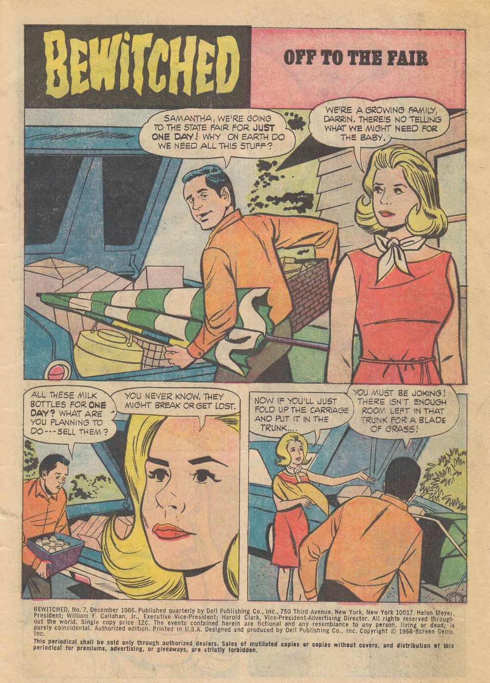 Read online Bewitched comic -  Issue #7 - 3