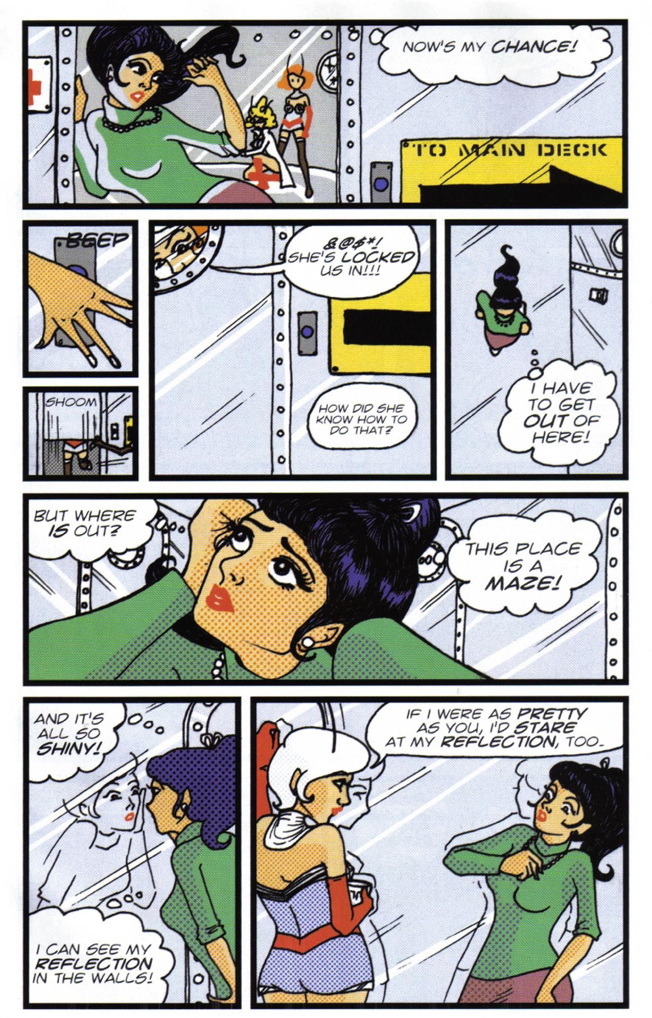 Read online I Was Kidnapped By Lesbian Pirates From Outer Space comic -  Issue #1 - 7