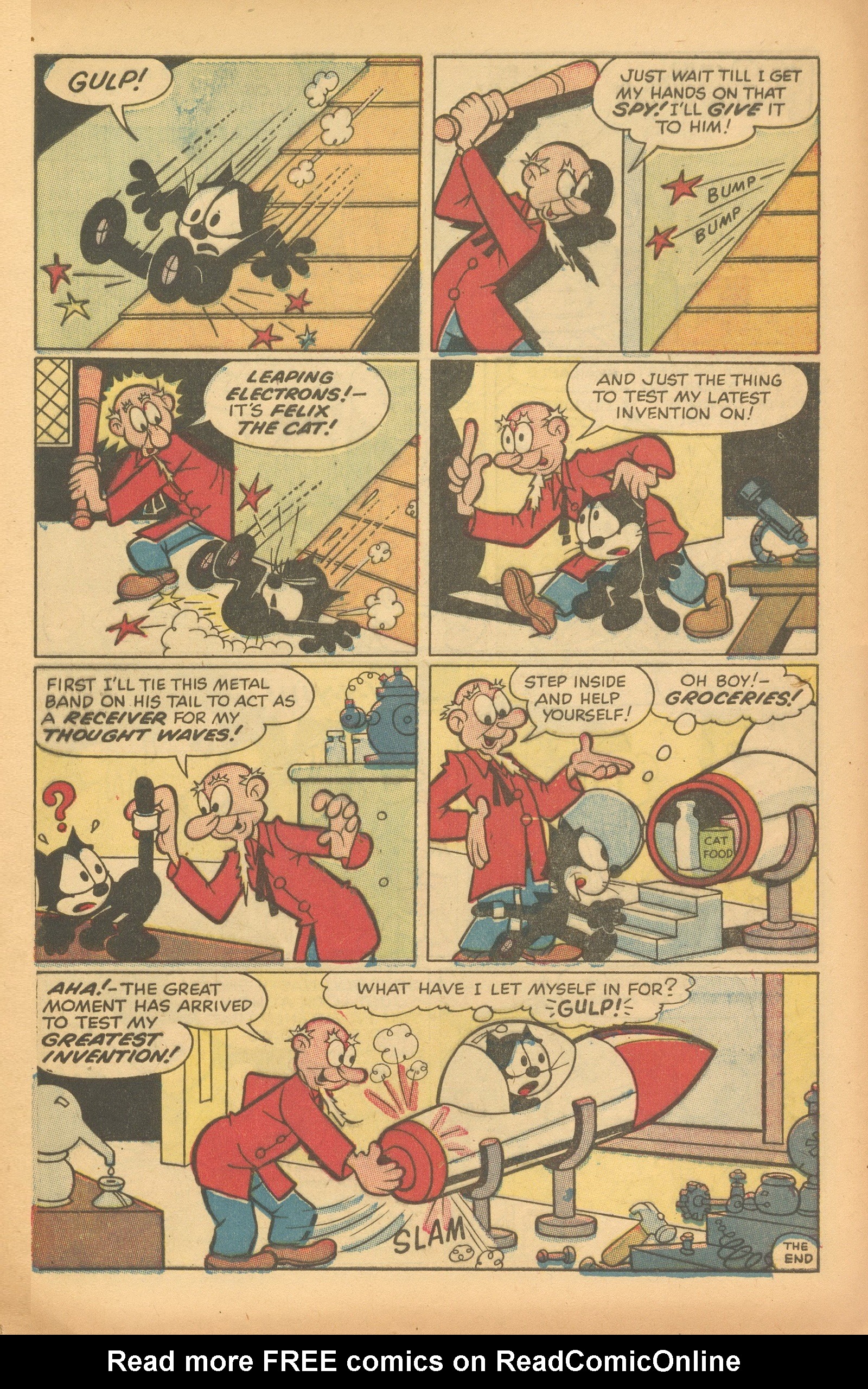 Read online Felix the Cat (1955) comic -  Issue #69 - 9