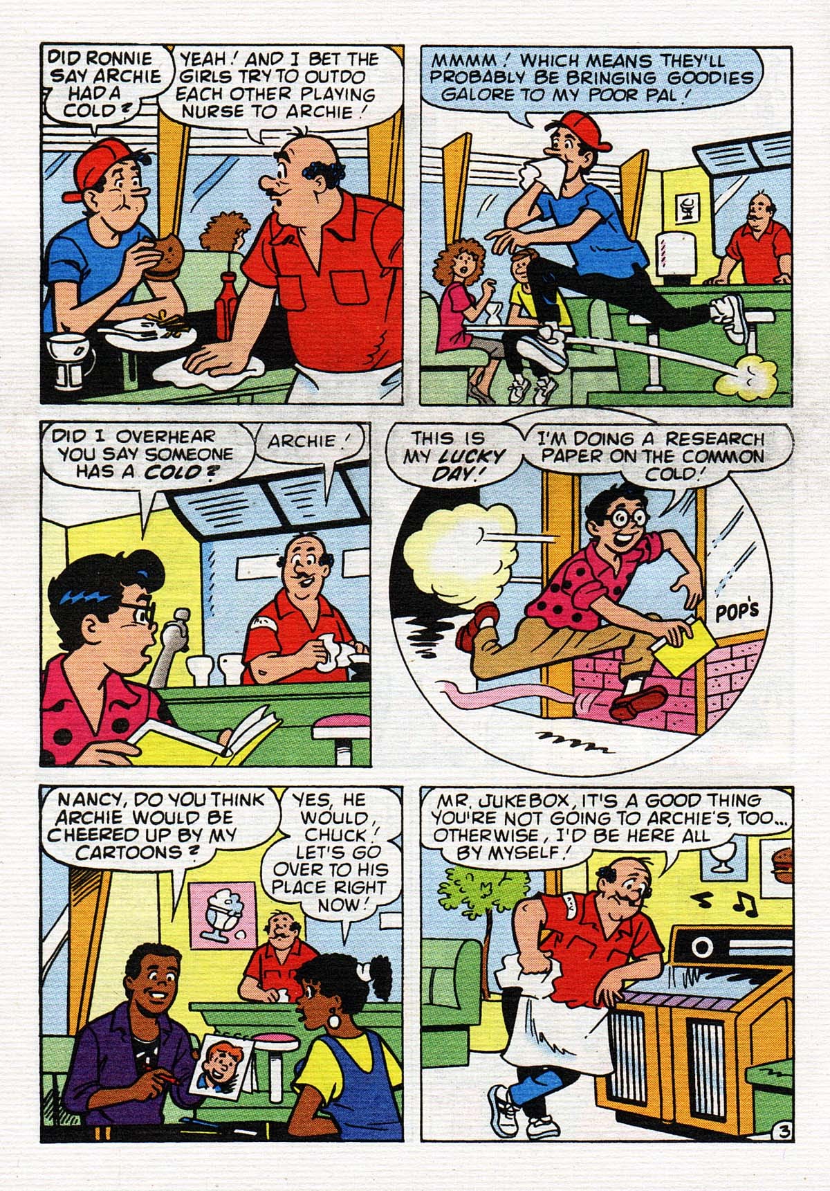 Read online Archie's Double Digest Magazine comic -  Issue #154 - 134