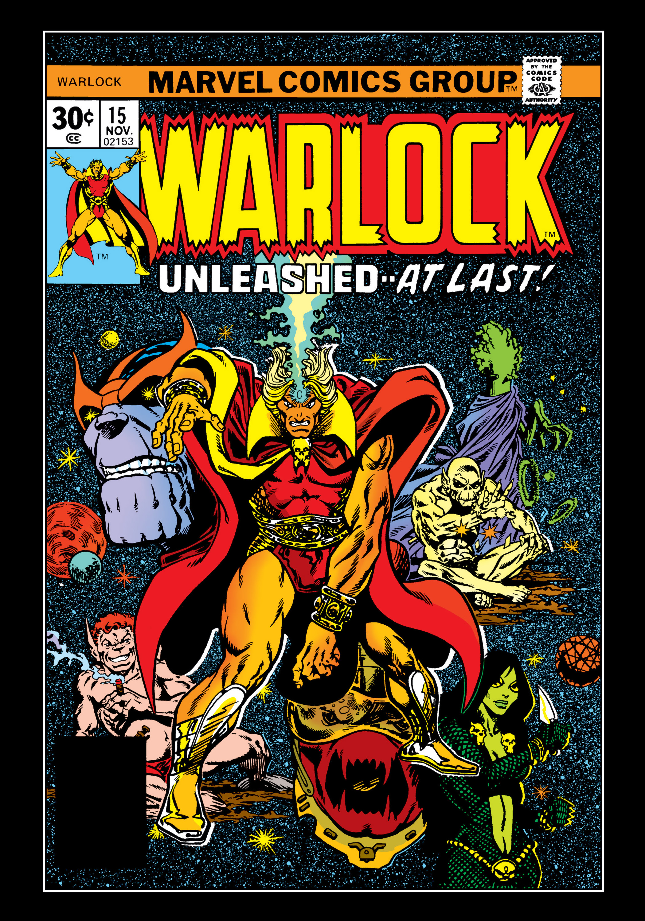 Read online Marvel Masterworks: Warlock comic -  Issue # TPB 2 (Part 2) - 98