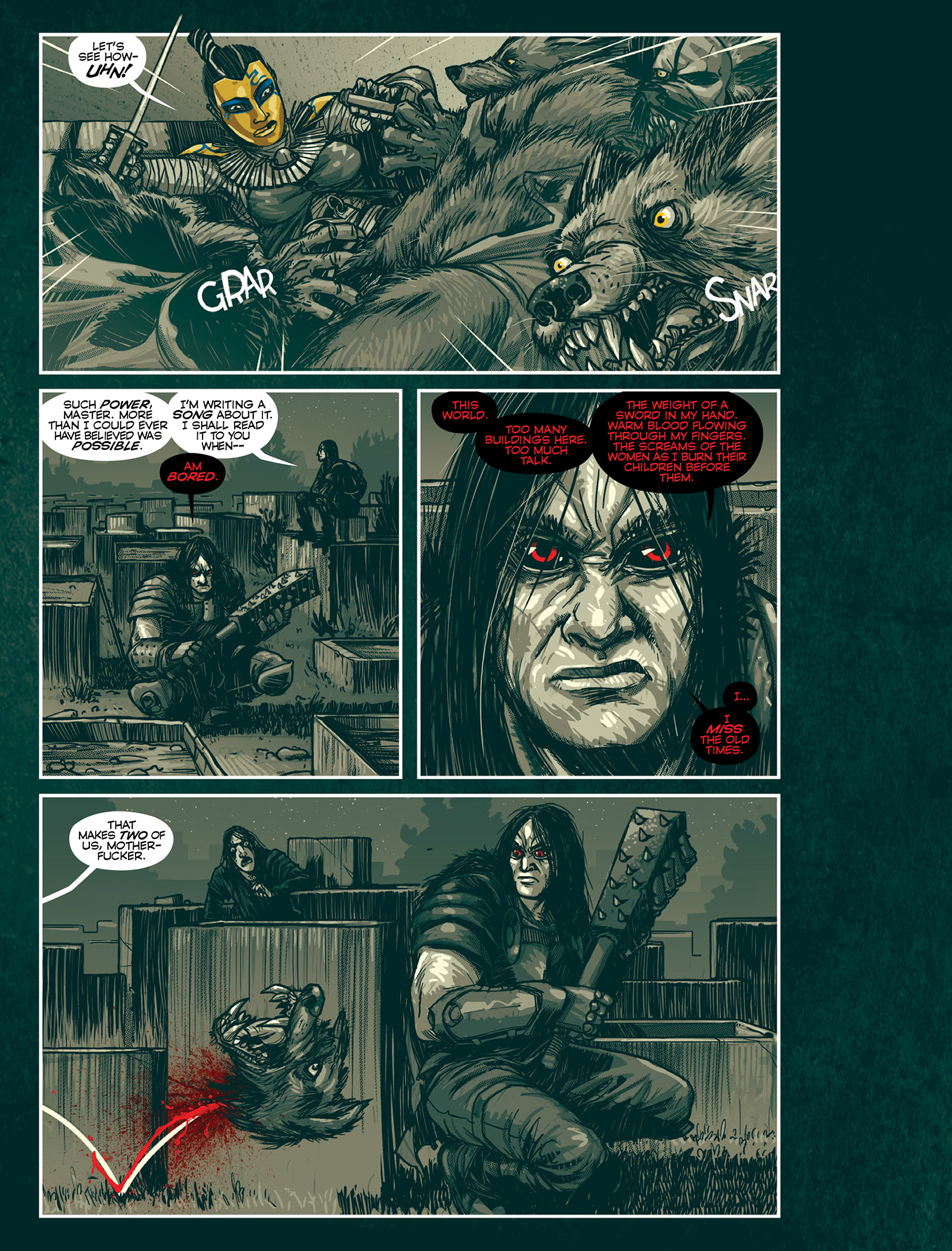Read online Judge Dredd Megazine (Vol. 5) comic -  Issue #373 - 33