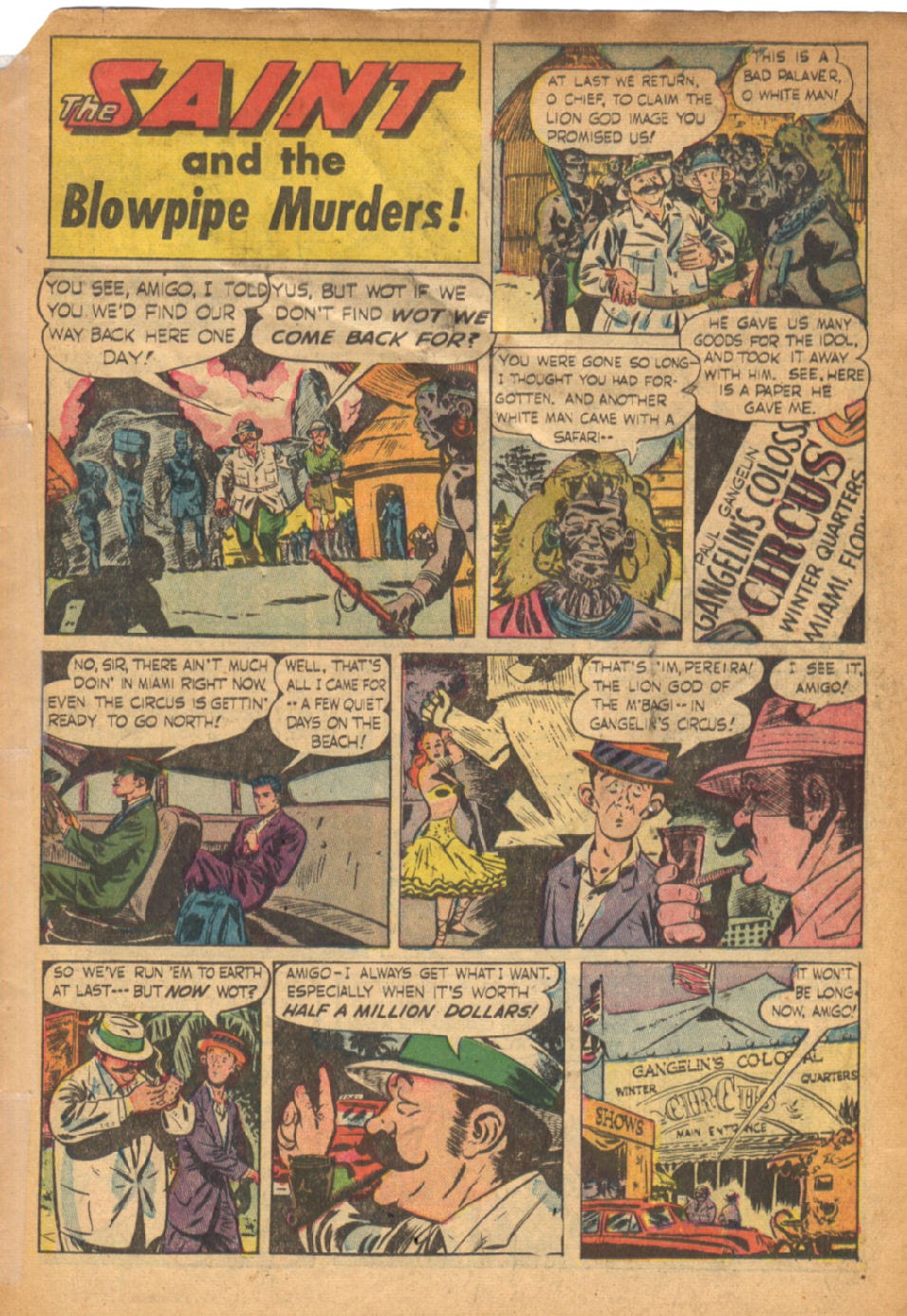 Read online The Saint (1947) comic -  Issue #12 - 3