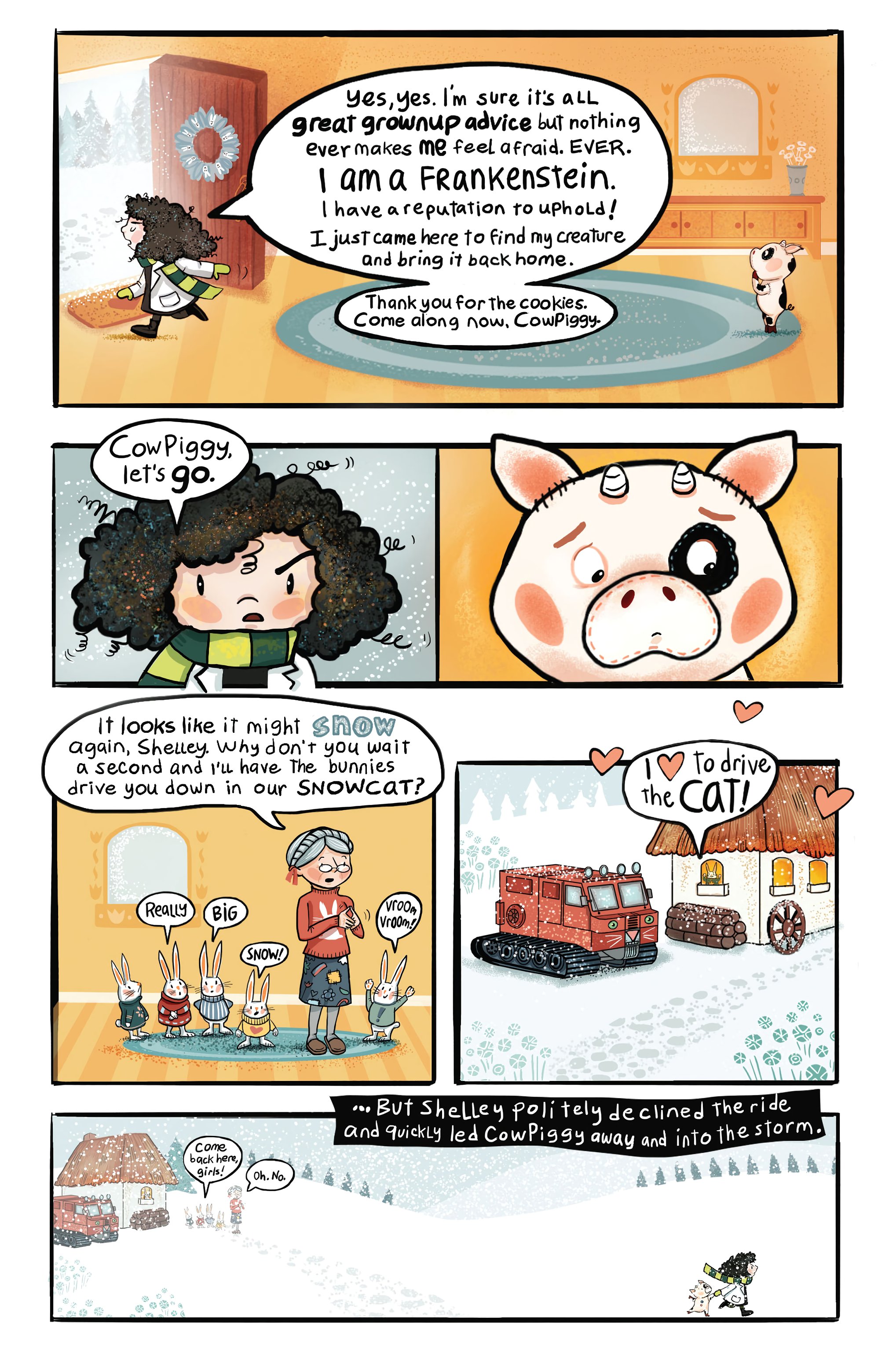 Read online Shelley Frankenstein!: CowPiggy comic -  Issue # TPB (Part 2) - 21