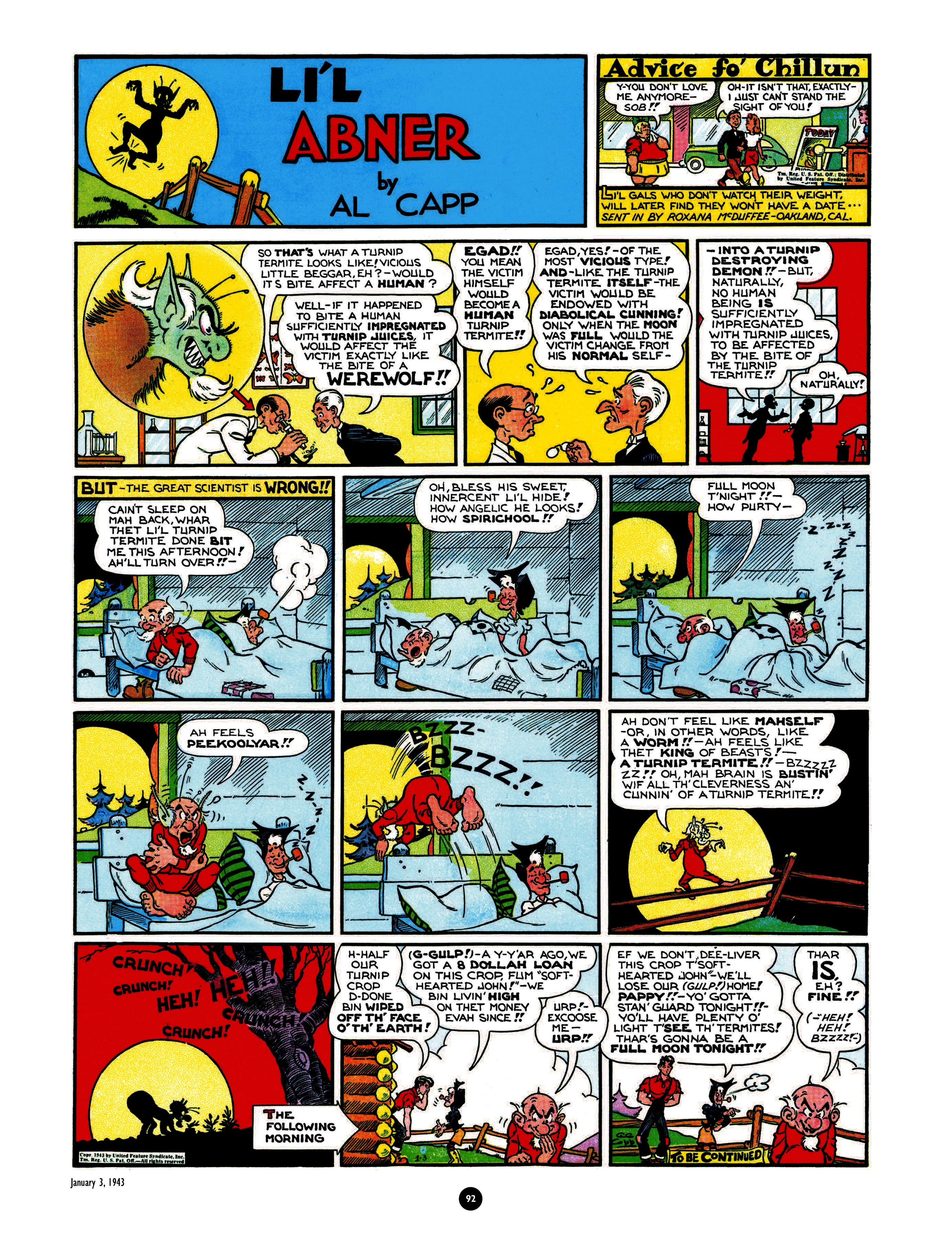Read online Al Capp's Li'l Abner Complete Daily & Color Sunday Comics comic -  Issue # TPB 5 (Part 1) - 93