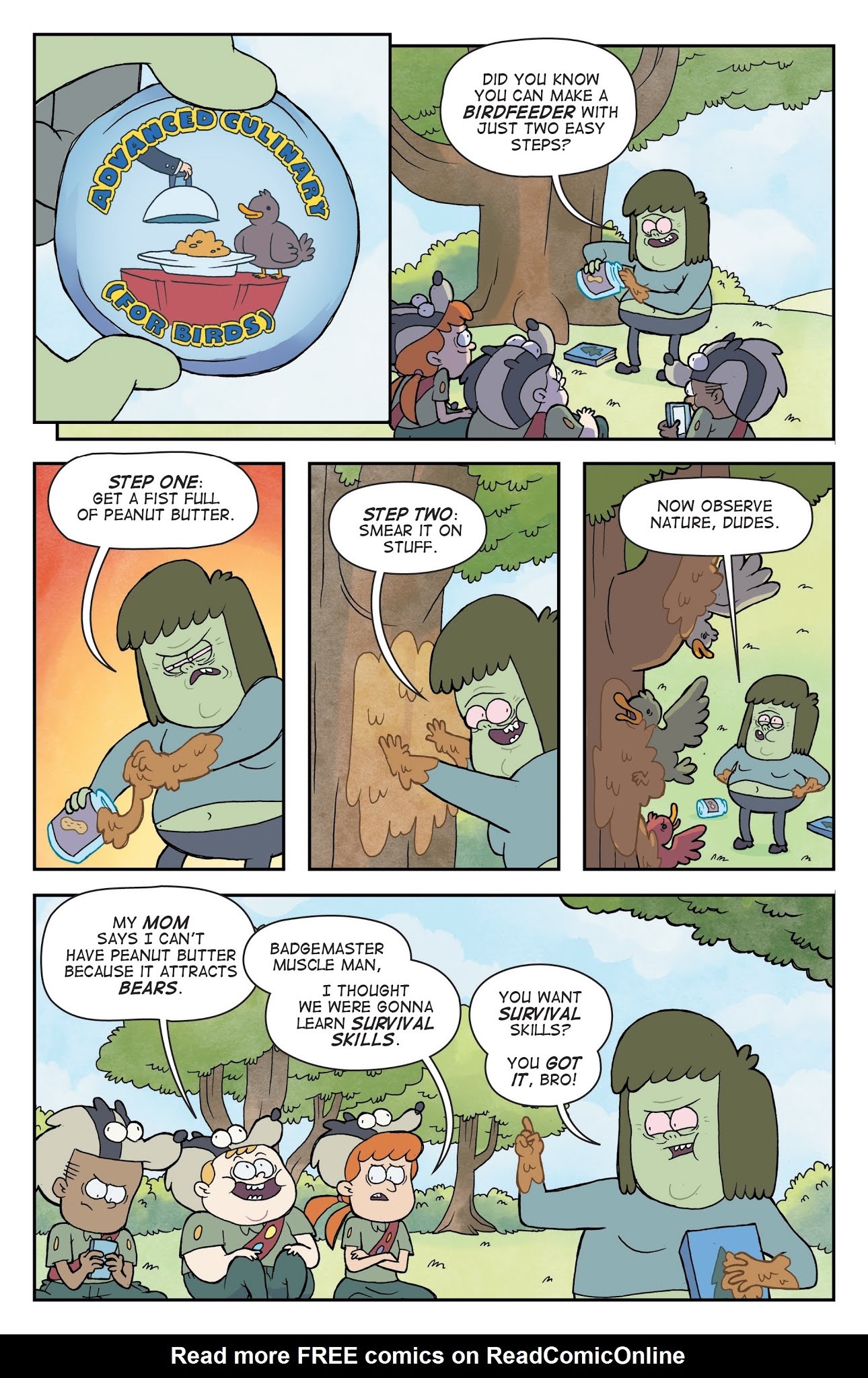 Read online Regular Show: Parks and Wreck comic -  Issue # TPB - 28