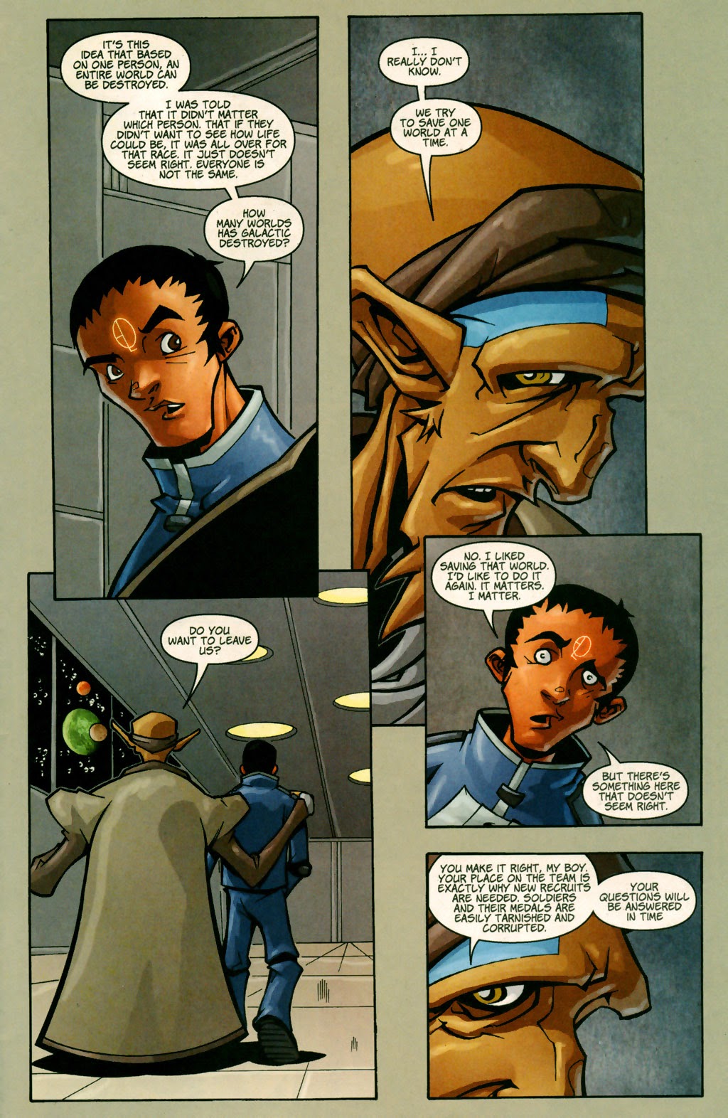 Read online Galactic comic -  Issue #3 - 17