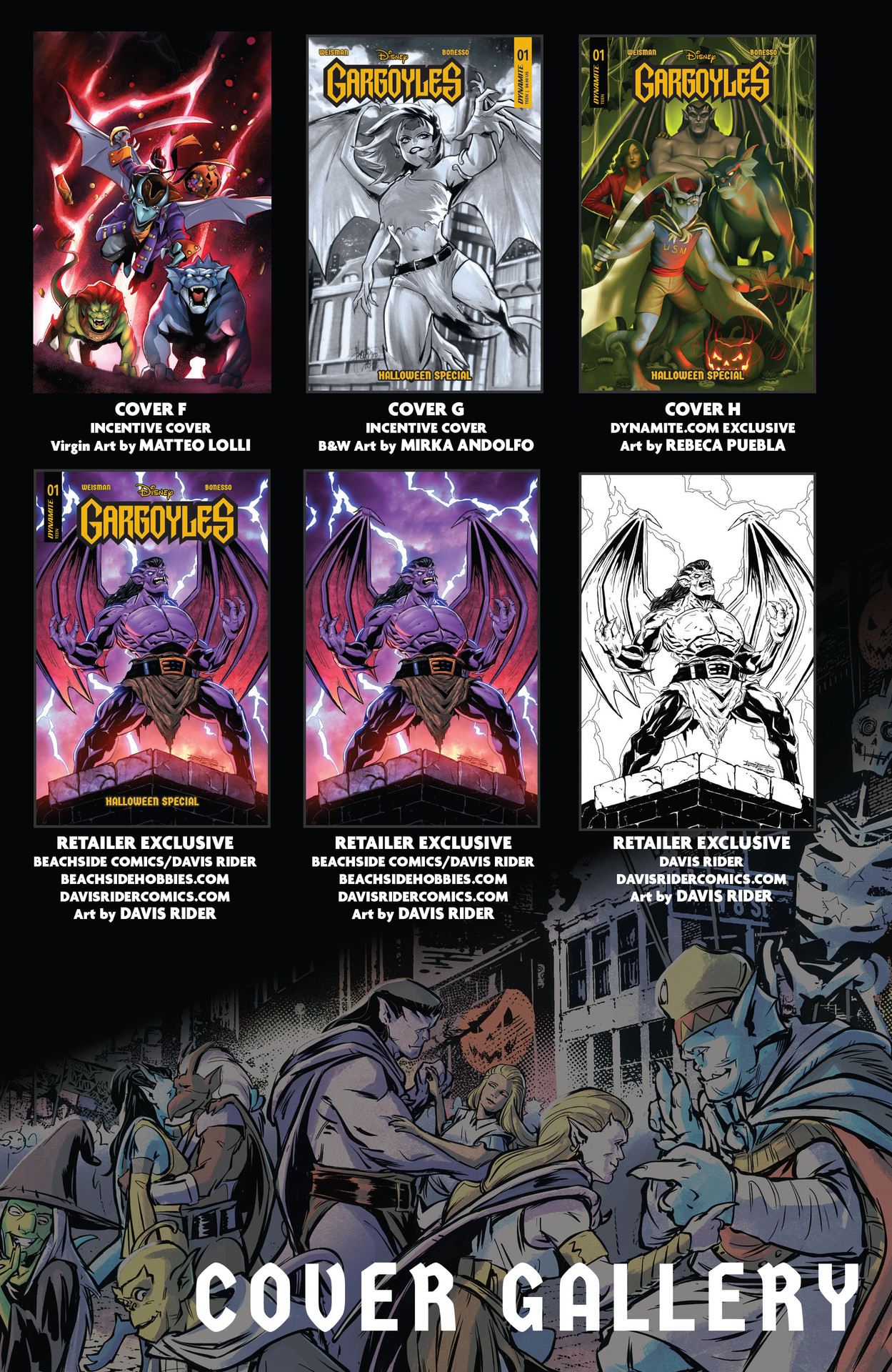 Read online Gargoyles Halloween Special comic -  Issue # Full - 33