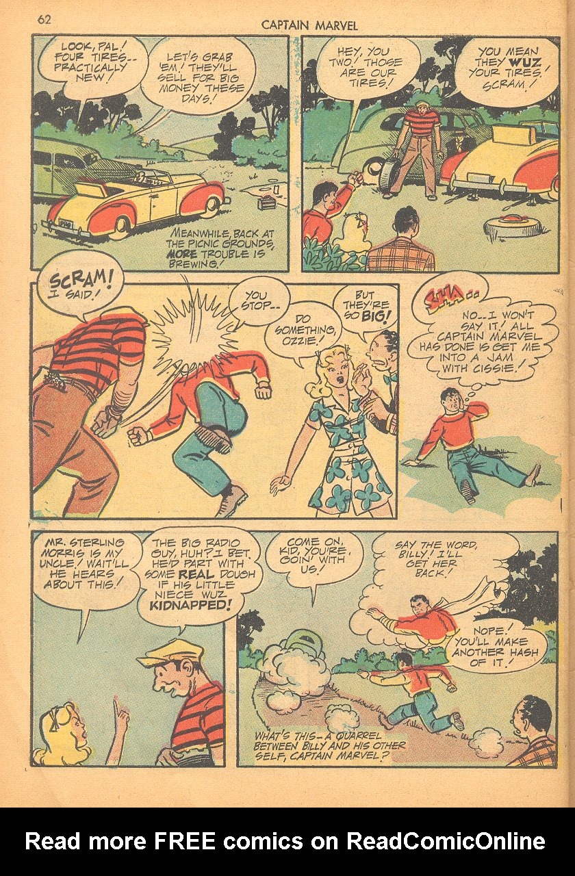 Read online Captain Marvel Adventures comic -  Issue #13 - 58