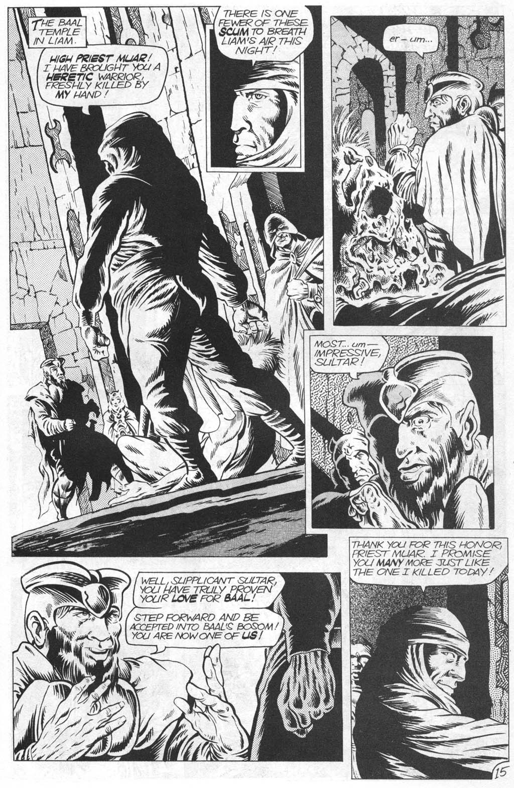 Read online Adventurers (1988) comic -  Issue #6 - 16