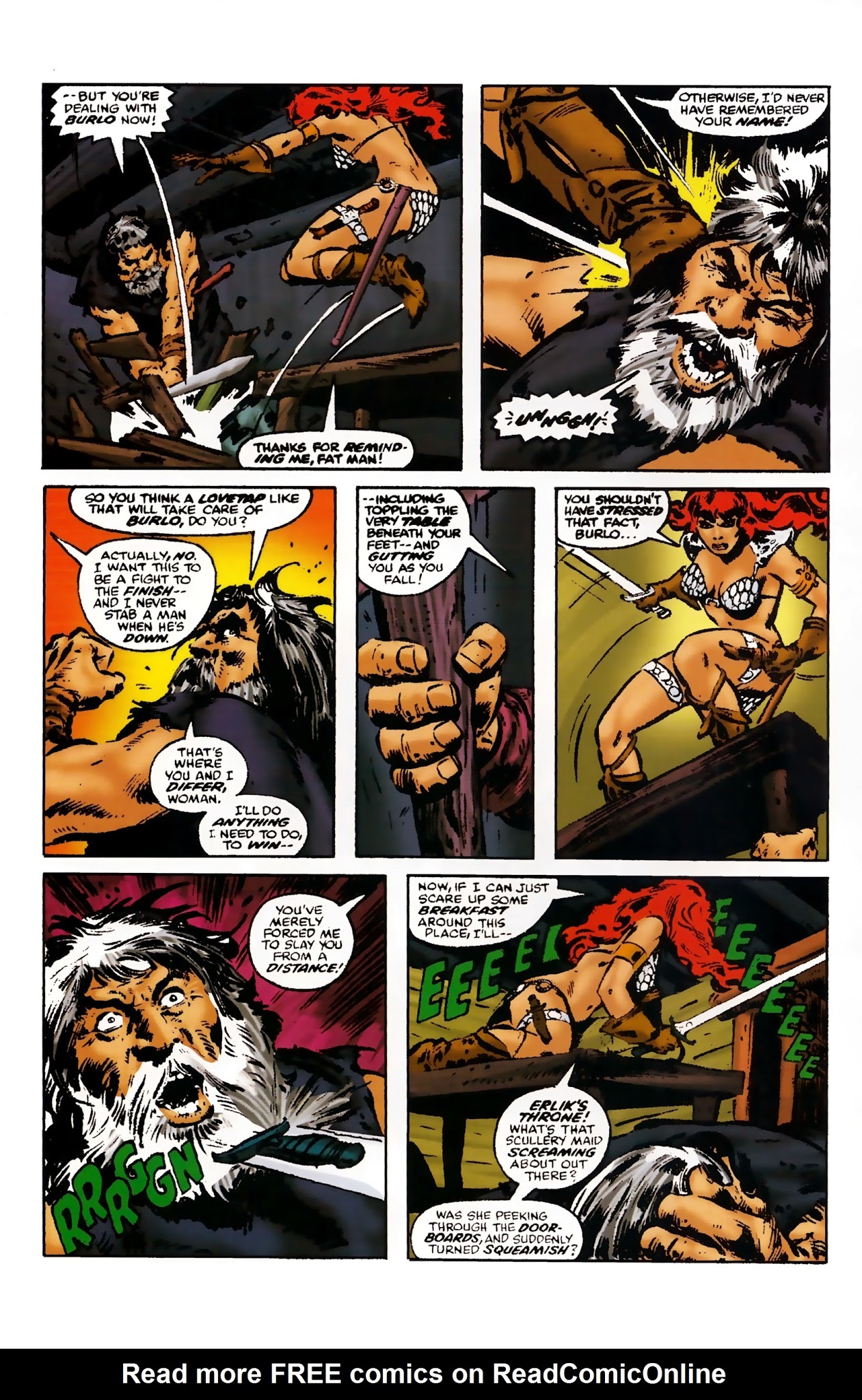 Read online The Adventures of Red Sonja comic -  Issue # TPB 3 - 134