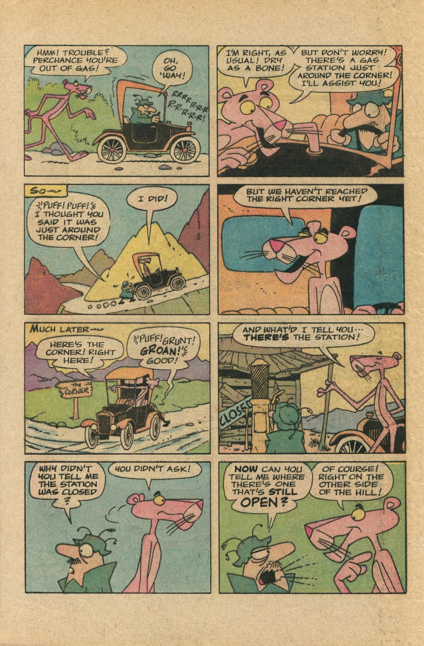 Read online The Pink Panther (1971) comic -  Issue #24 - 28