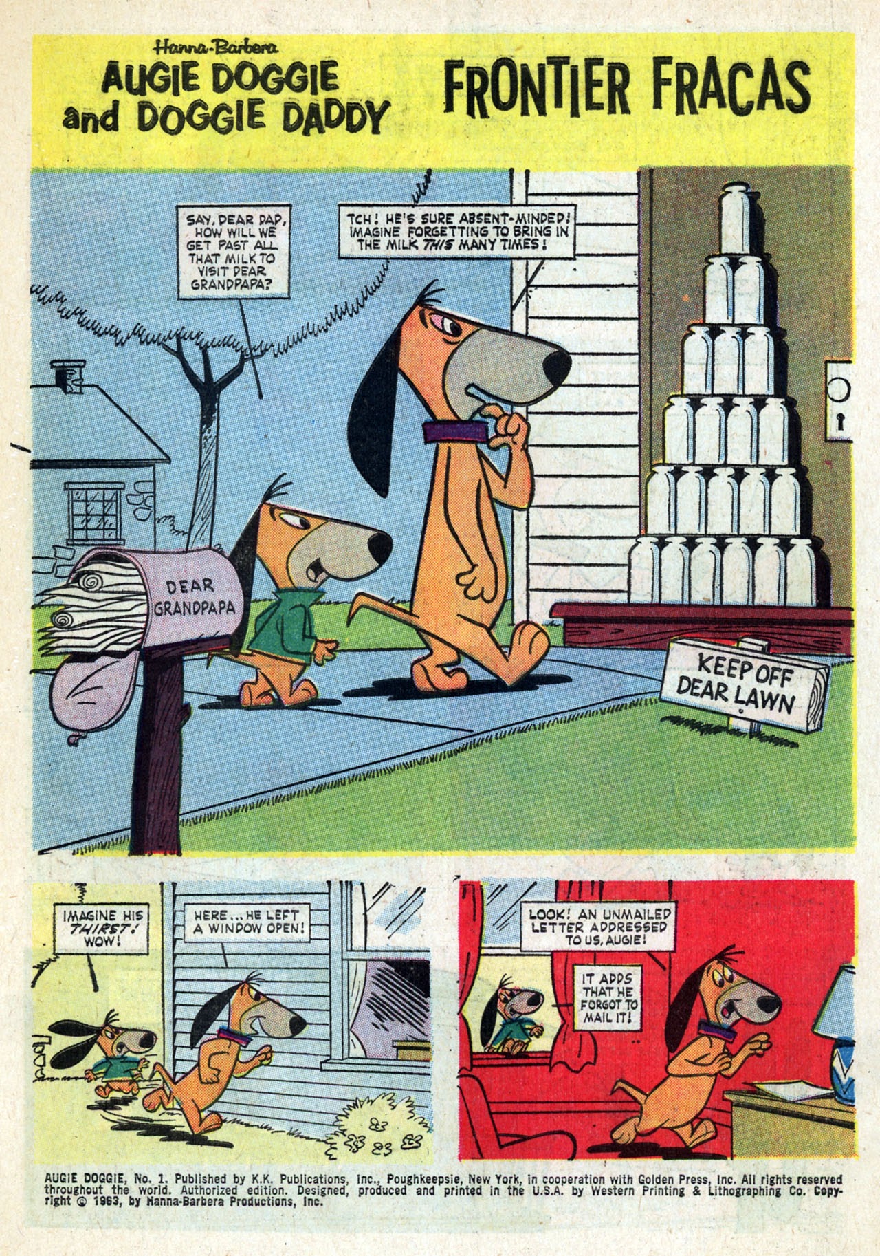 Read online Augie Doggie comic -  Issue # Full - 3