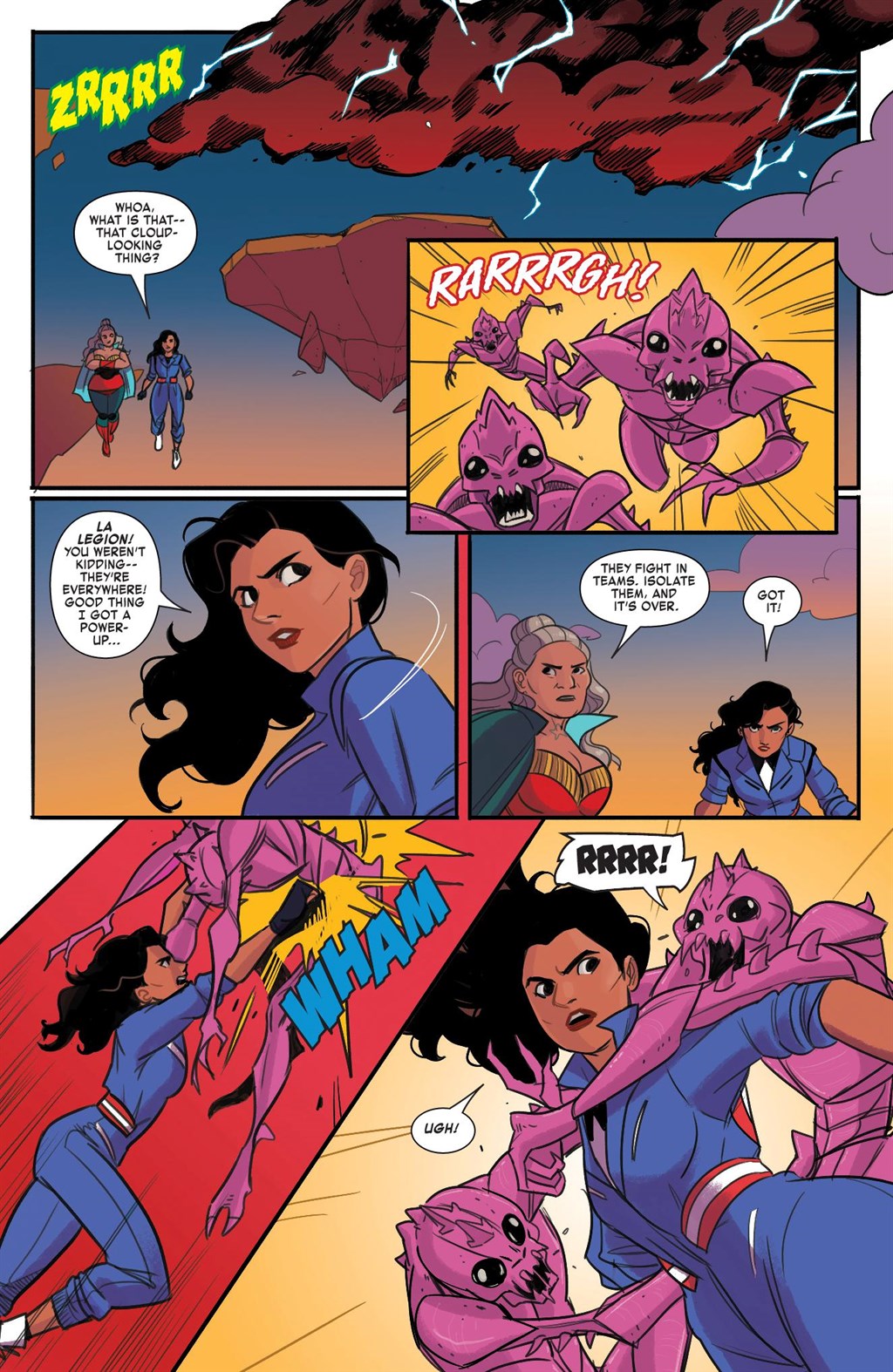 Read online Marvel-Verse (2020) comic -  Issue # America Chavez - 98
