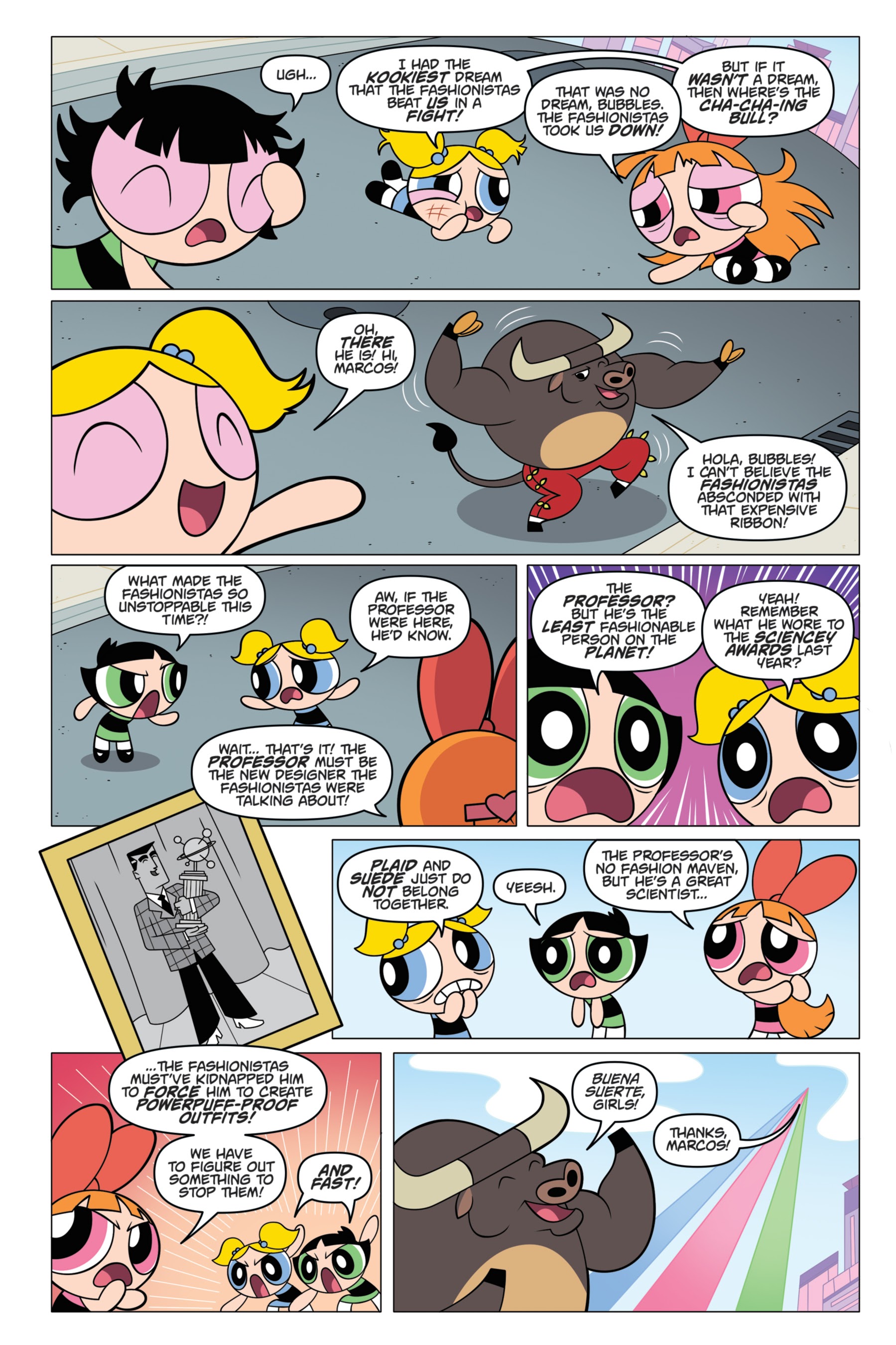 Read online The Powerpuff Girls: Bureau of Bad comic -  Issue # _TPB - 38