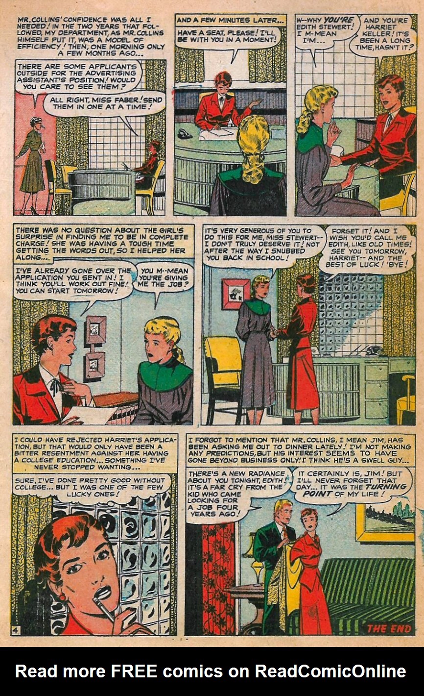 Read online Girl Comics (1949) comic -  Issue #6 - 12