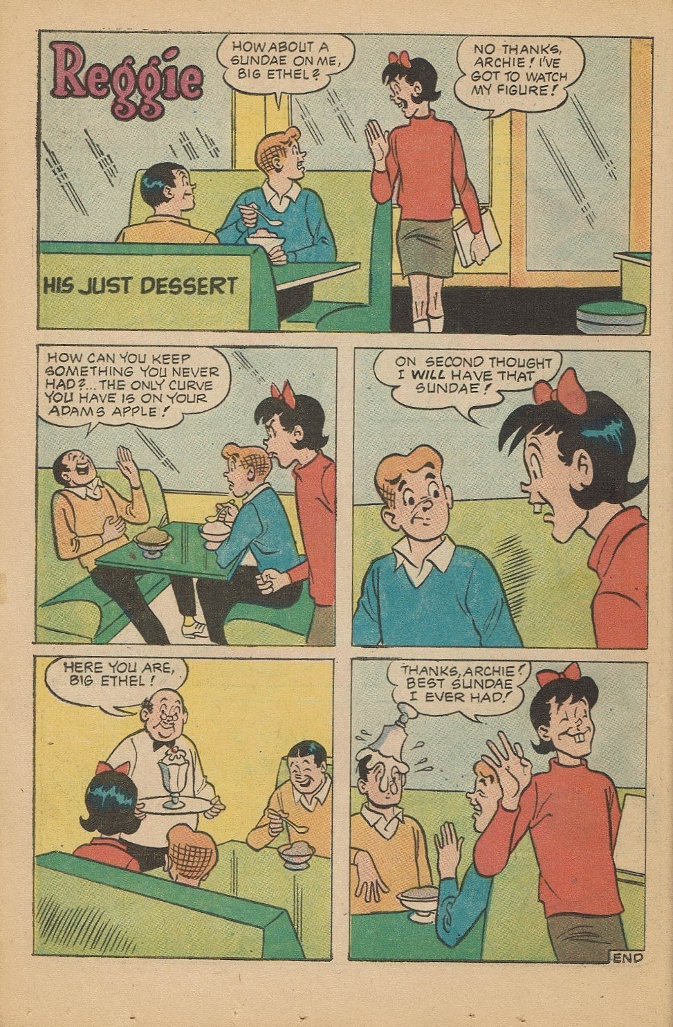 Read online Reggie's Wise Guy Jokes comic -  Issue #17 - 18