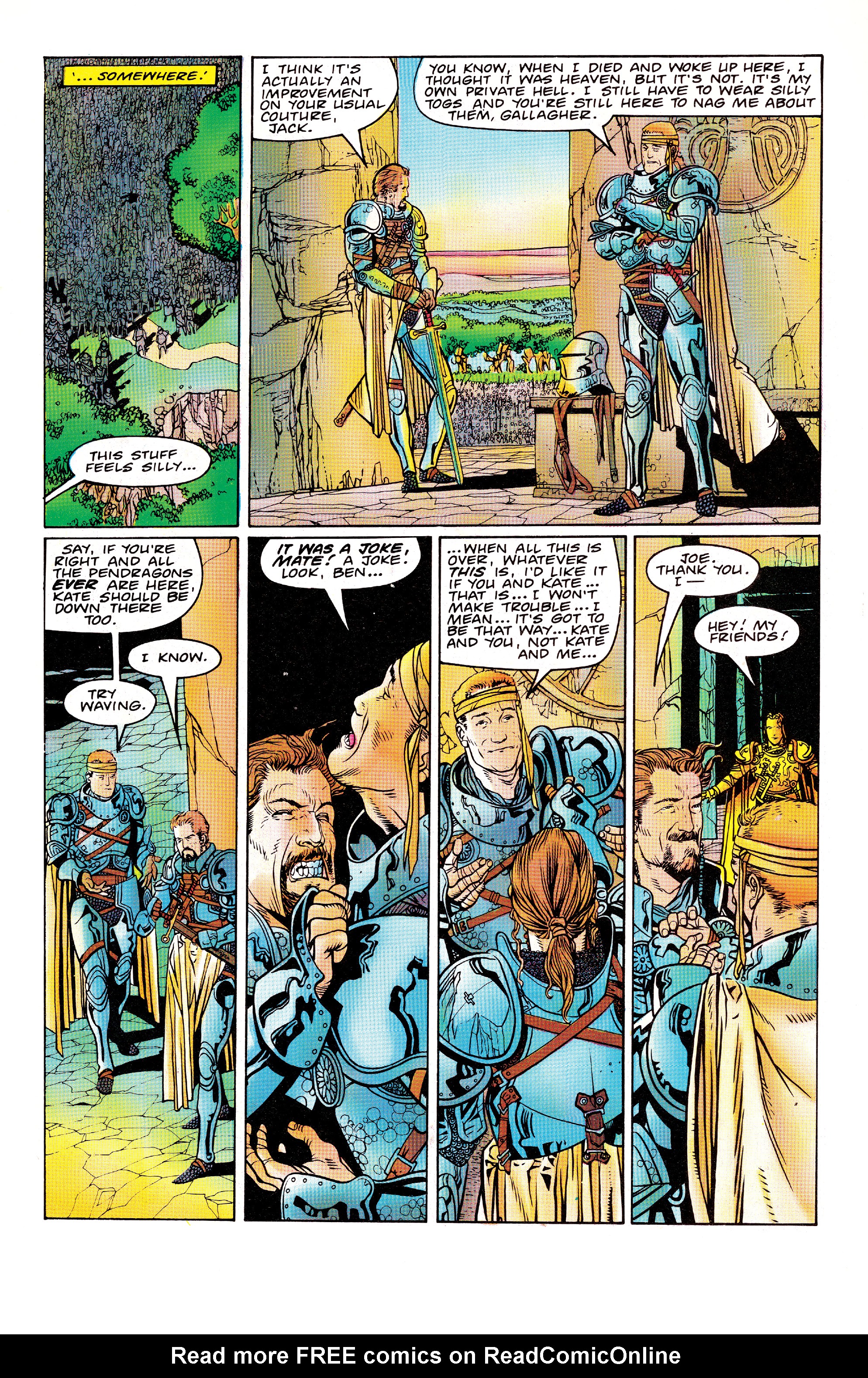 Read online Knights of Pendragon Omnibus comic -  Issue # TPB (Part 5) - 8